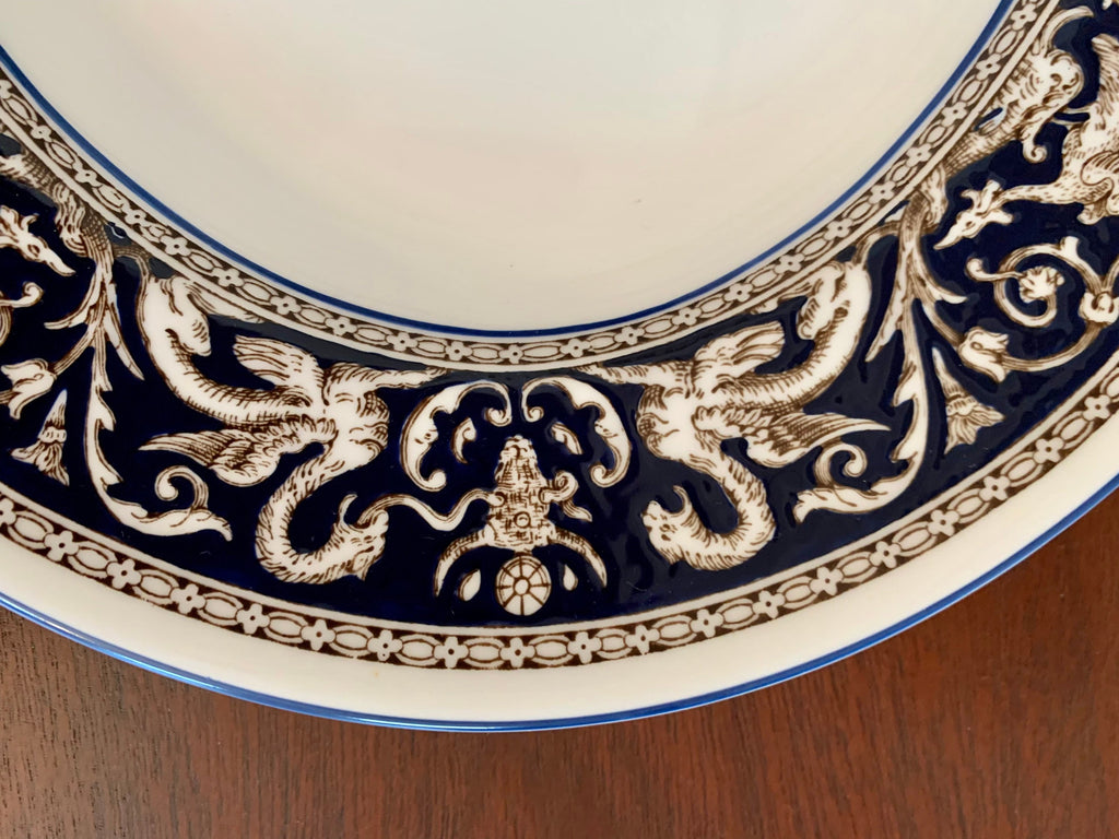 Wedgwood Florentine Gravy Boat and Underplate