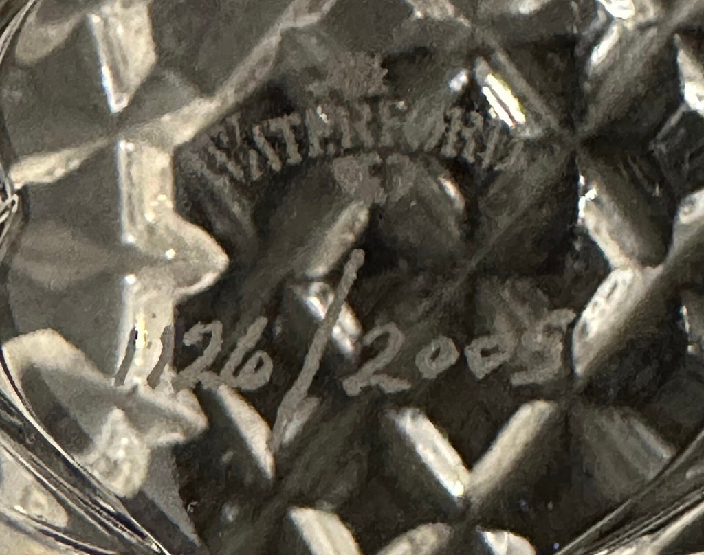 Waterford Crystal Washington Nationals Baseball Paperweight 2005