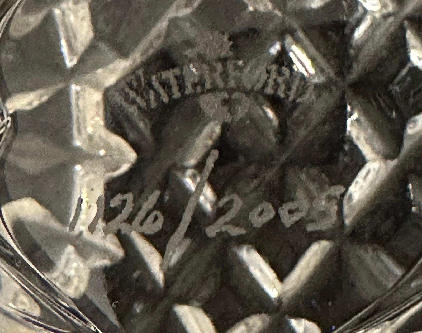 Waterford Crystal Washington Nationals Baseball Paperweight 2005