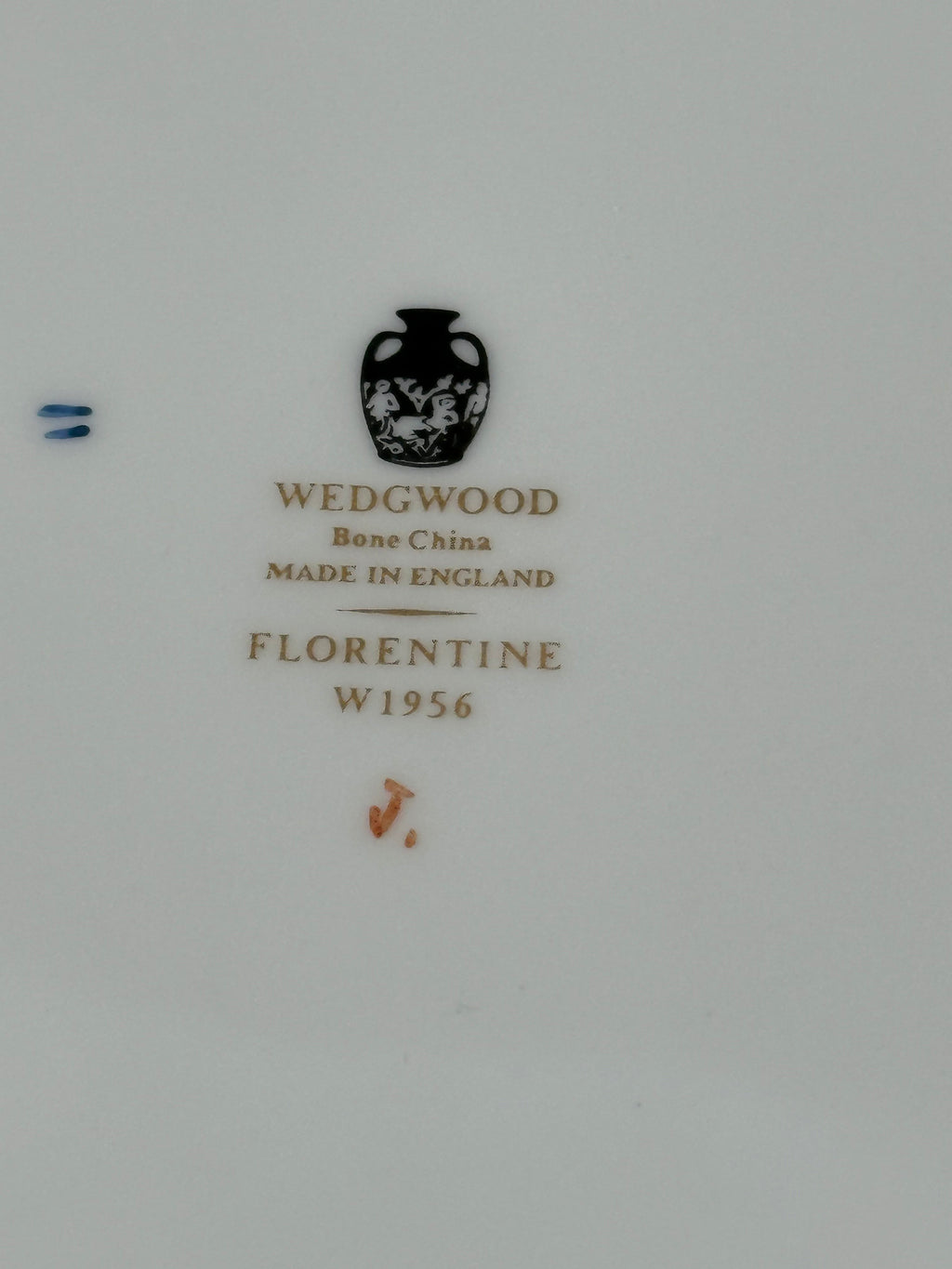 Five Piece Place Settings of Wedgwood Florentine Dark Blue