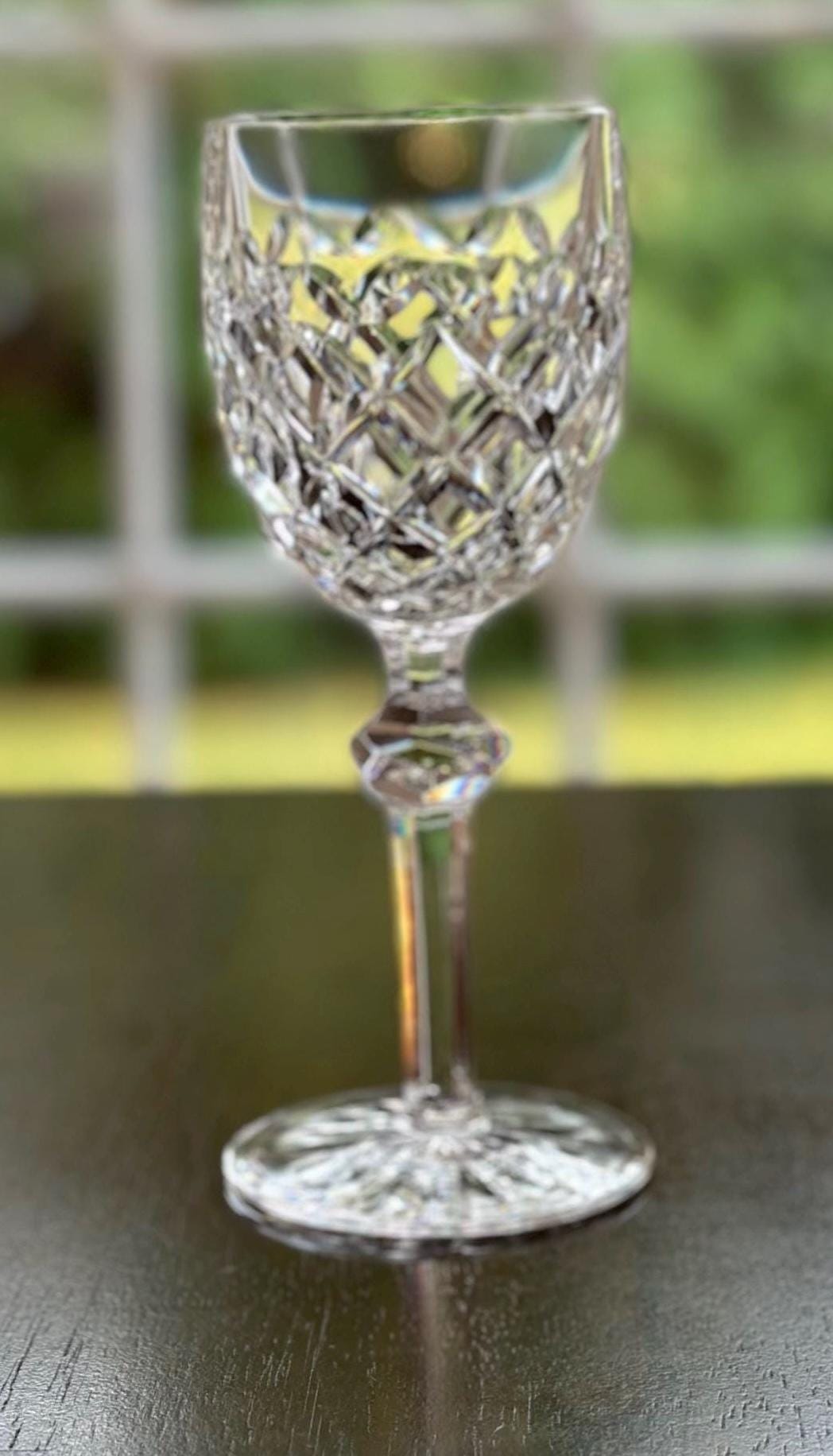 4 Waterford Powerscourt Claret Wine Glasses