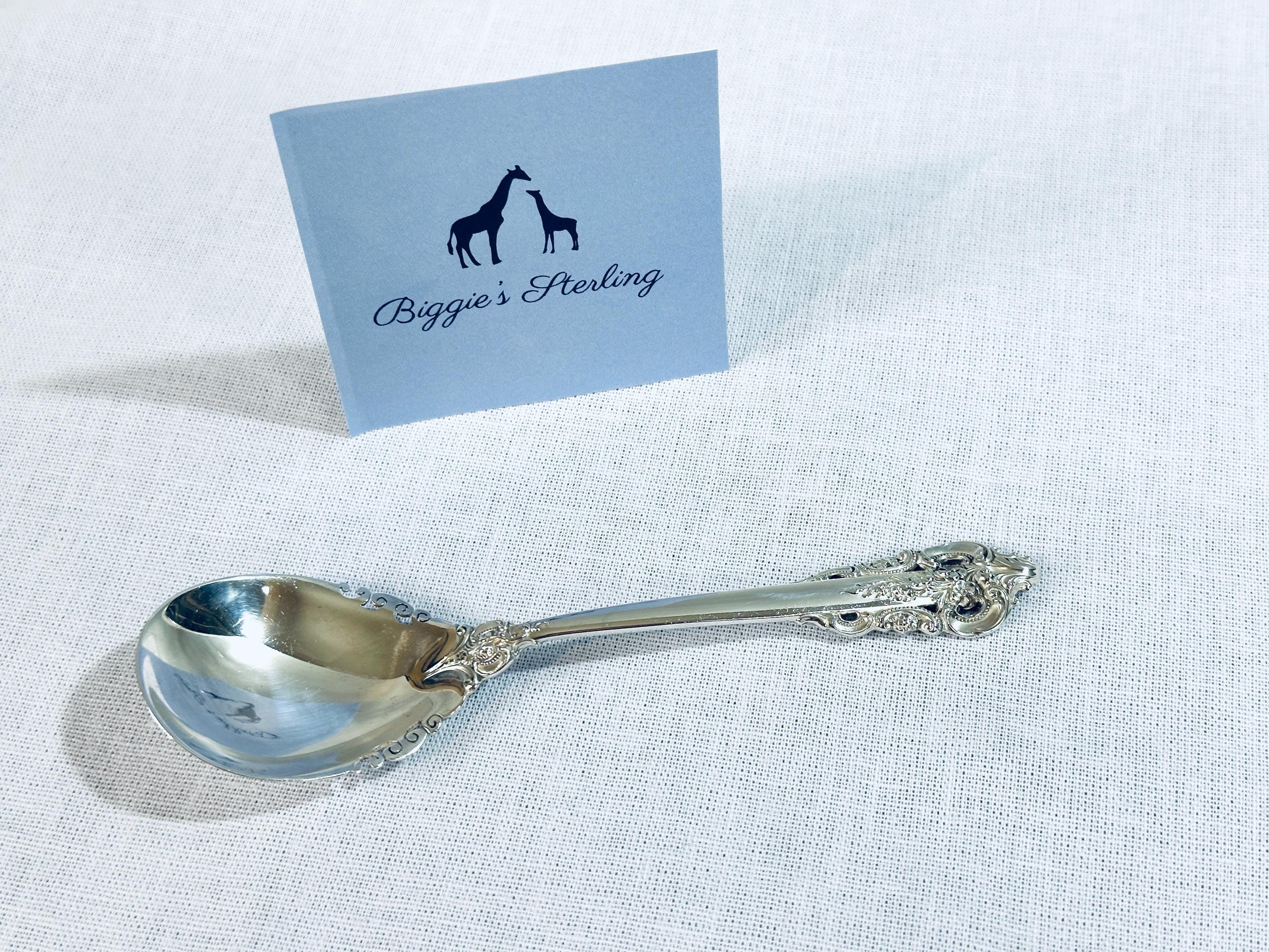 Wallace Grande Baroque Sugar Spoon Sterling Silver