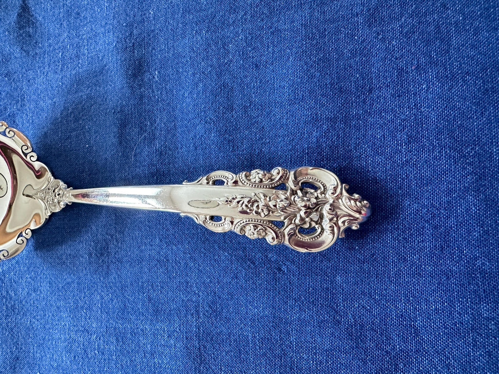Wallace Grande Baroque Sterling Gravy Ladle