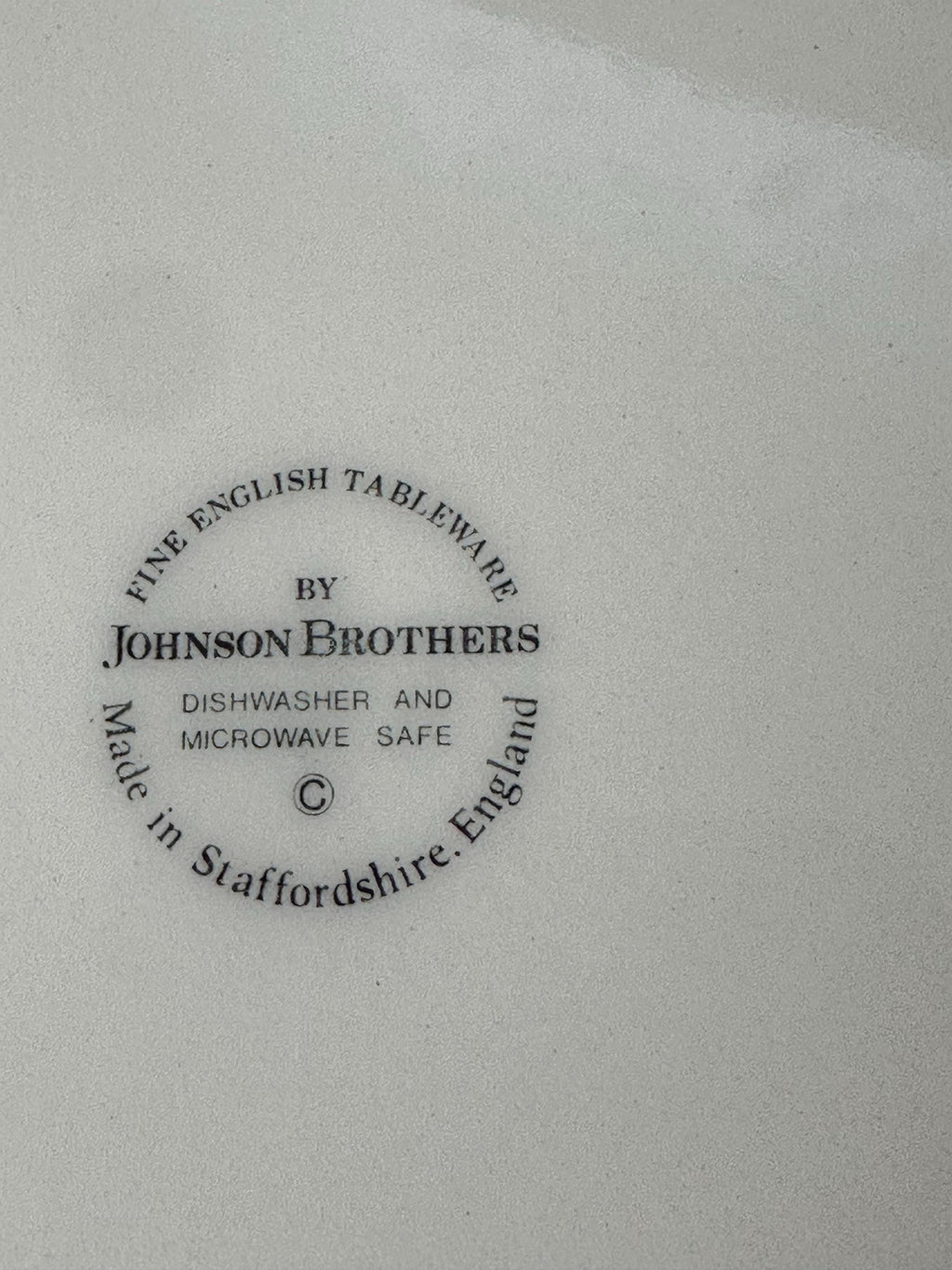 3 Johnson Brothers Fleurette Teacups and Saucers