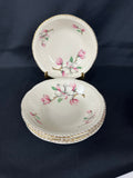 4 Homer Laughlin Dogwood Liberty Fruit/Dessert Bowls