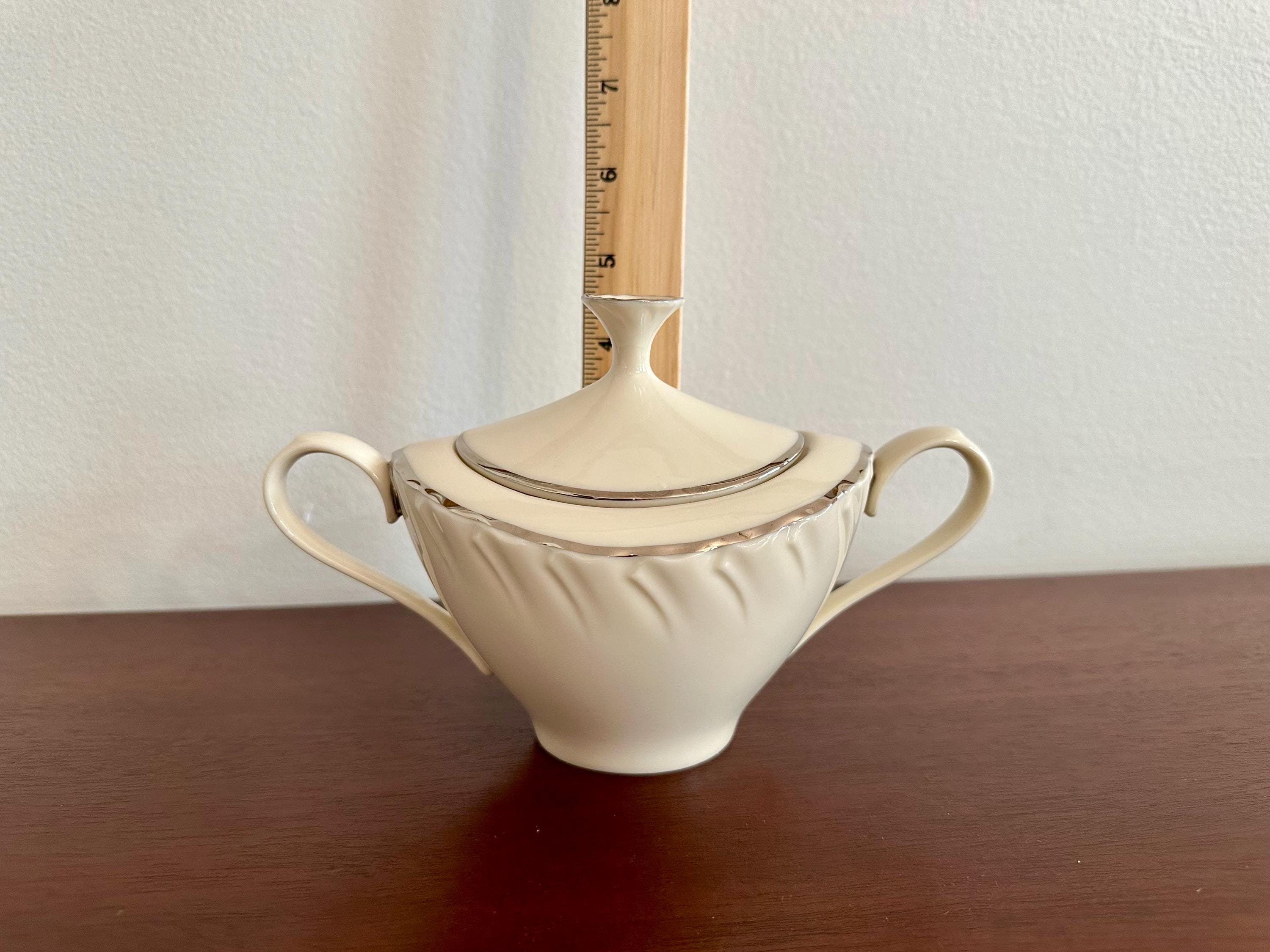 Lenox Weatherly Creamer and Sugar Bowl