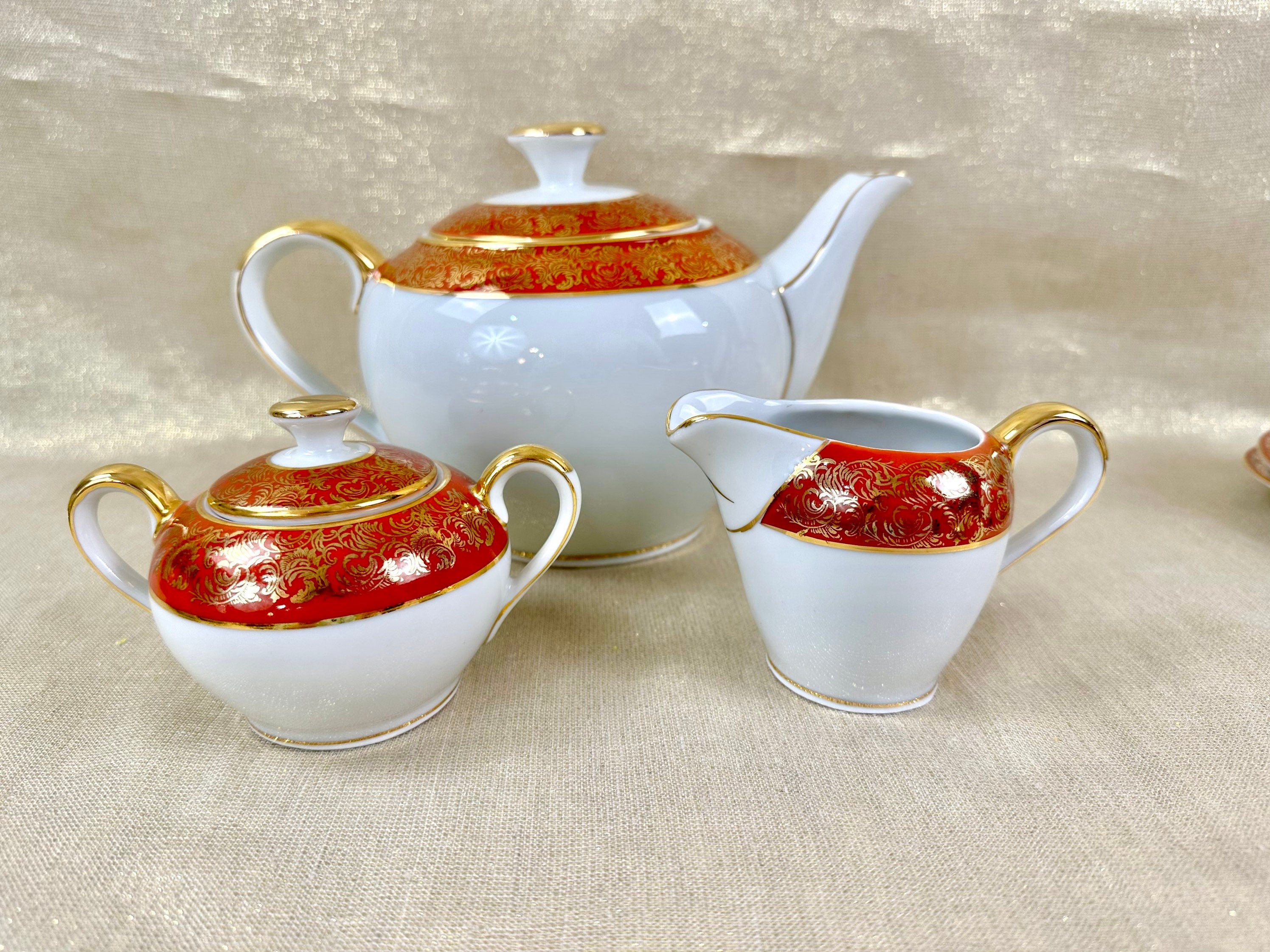 Lustreware Tea Set