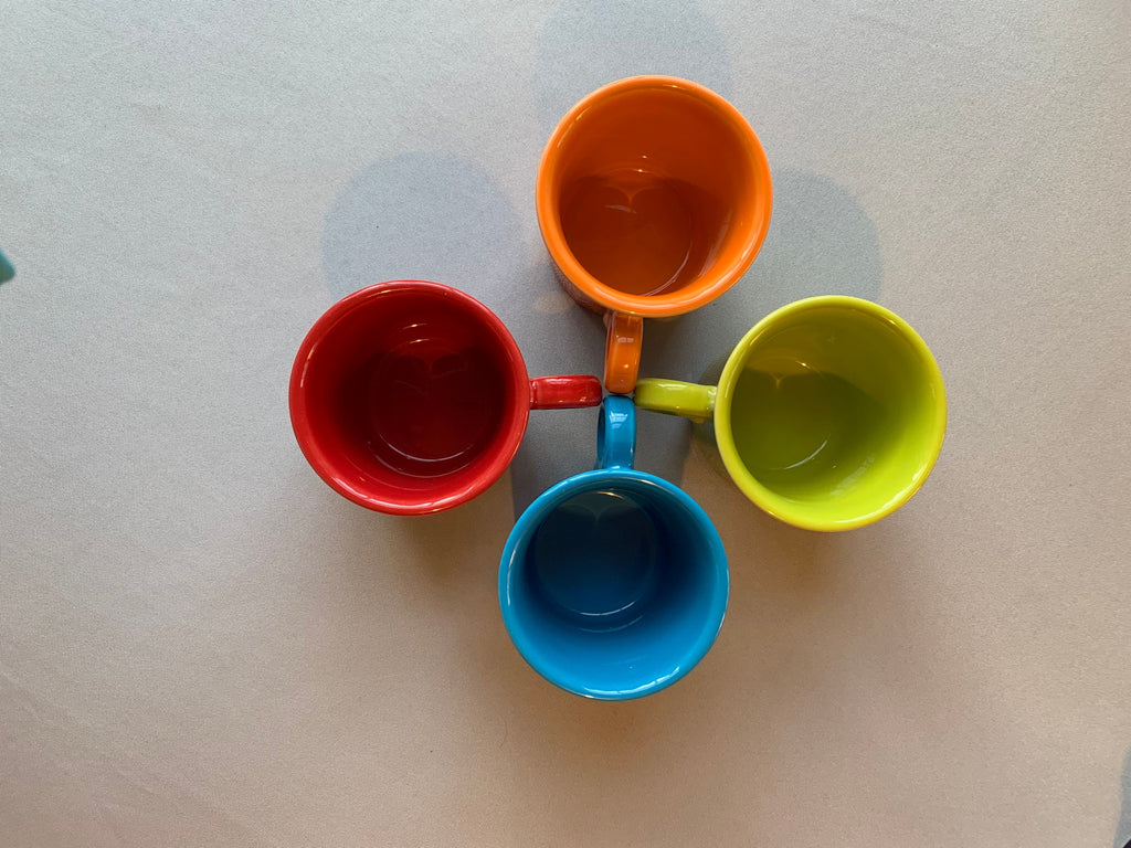 4 Fiestaware Mugs