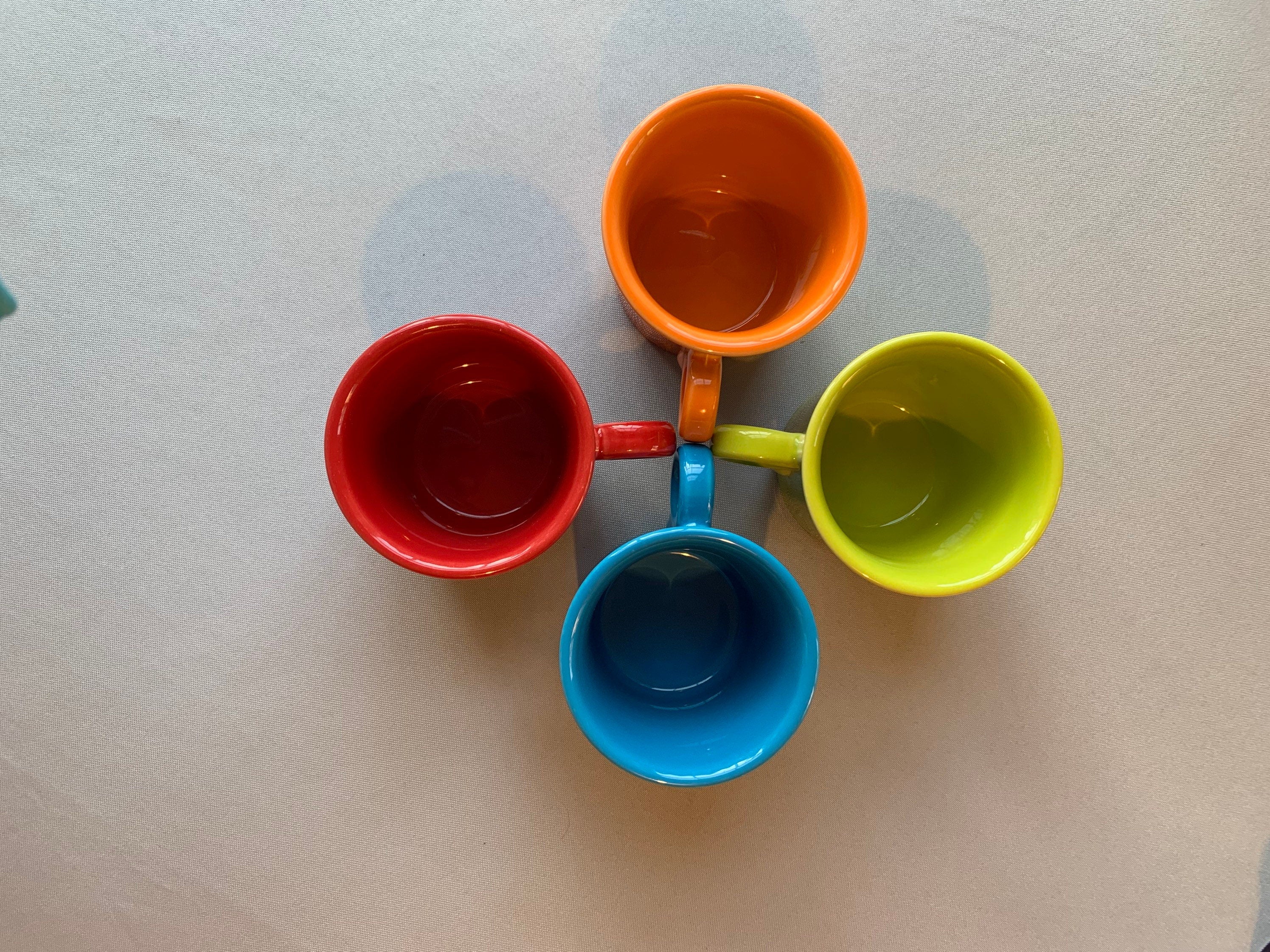 4 Fiestaware Mugs