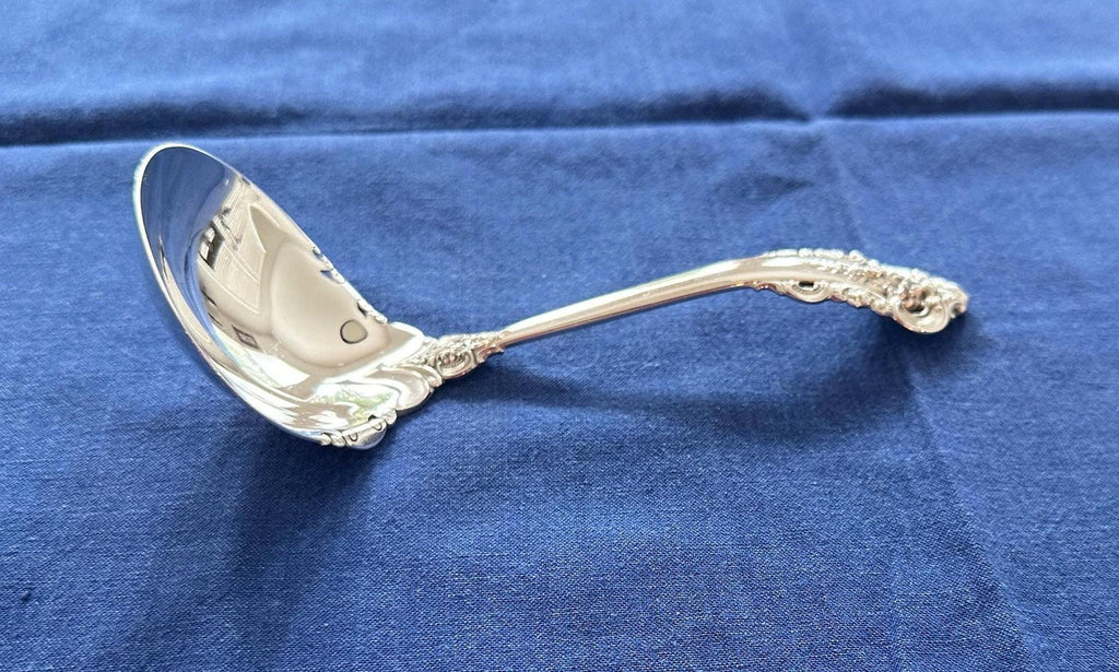 Wallace Grande Baroque Sterling Gravy Ladle