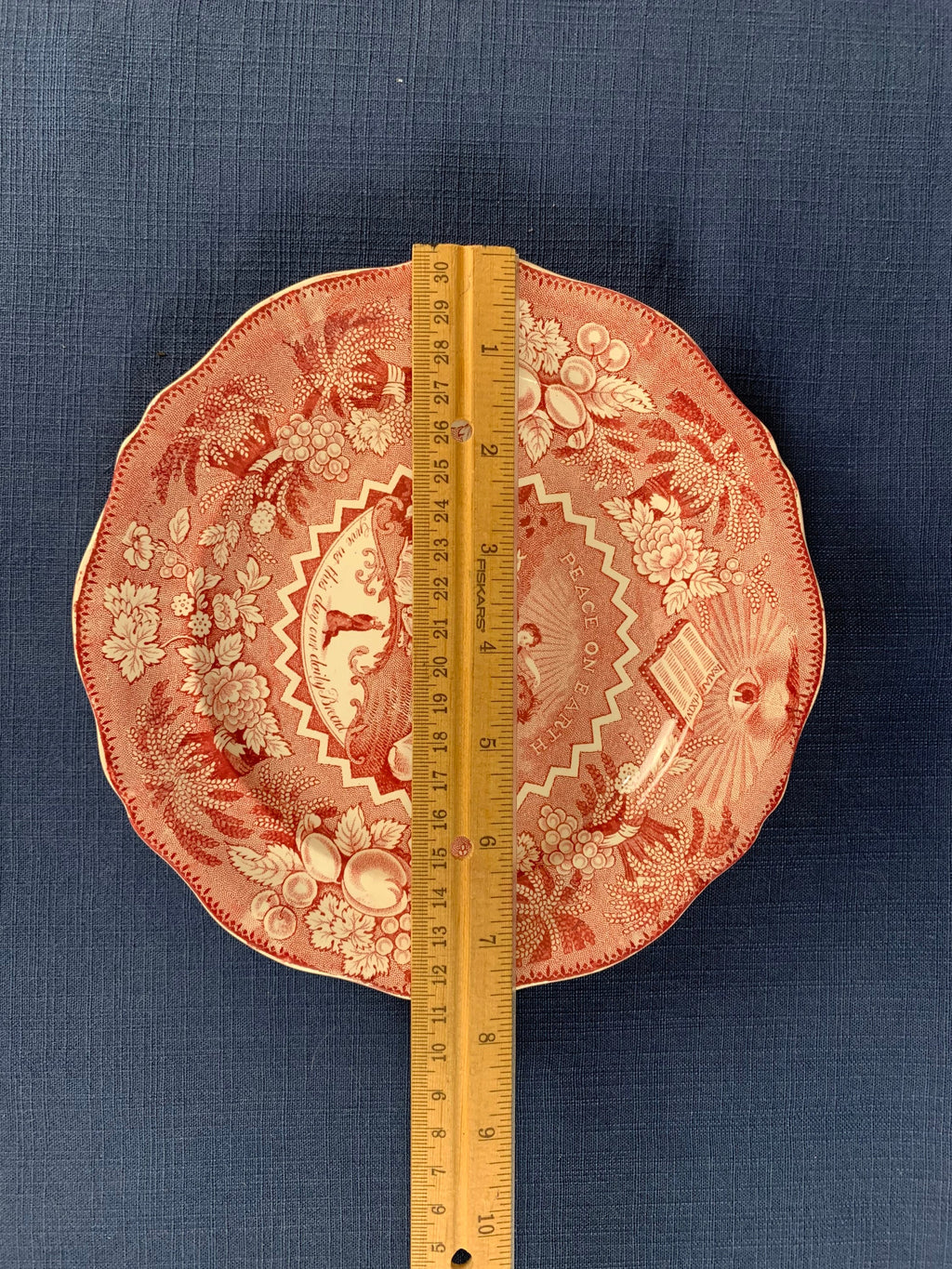 1830s Ralph Stevenson Pottery Millenium Plate