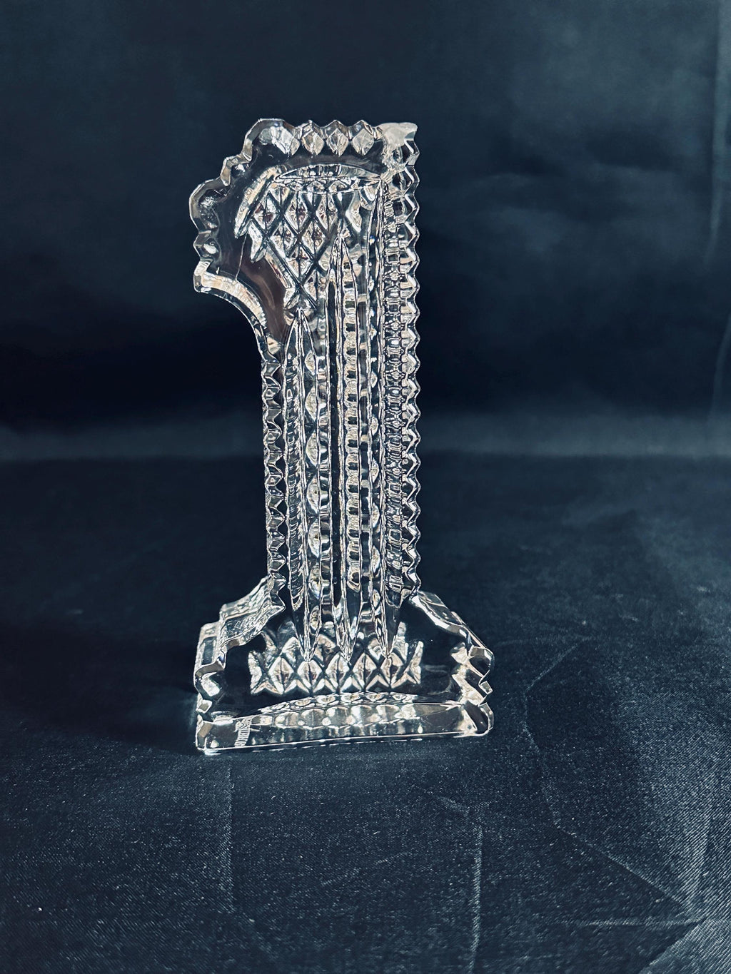 Waterford Crystal Paperweight Number One