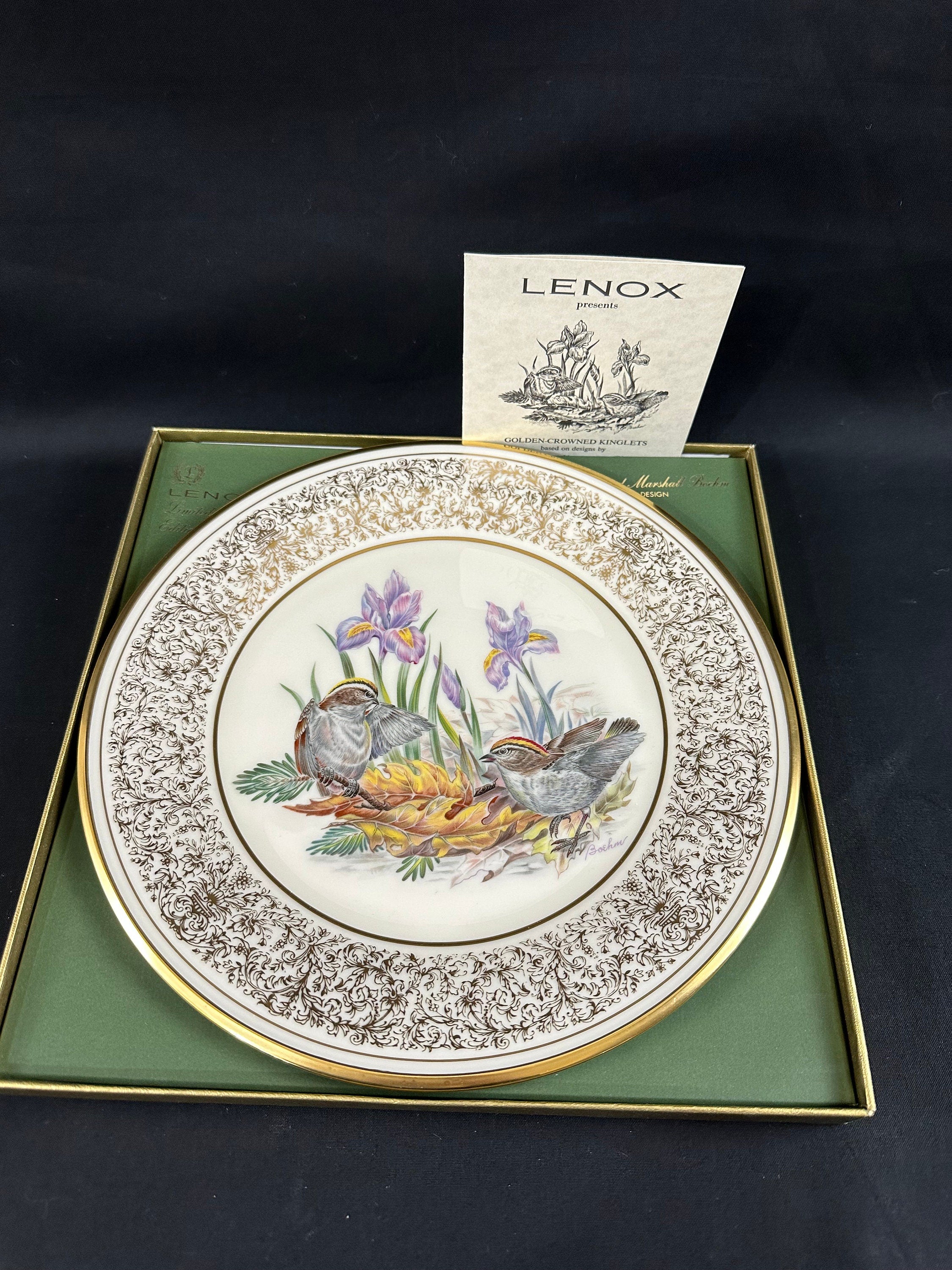 Lenox Boehm Bird Plates Like New