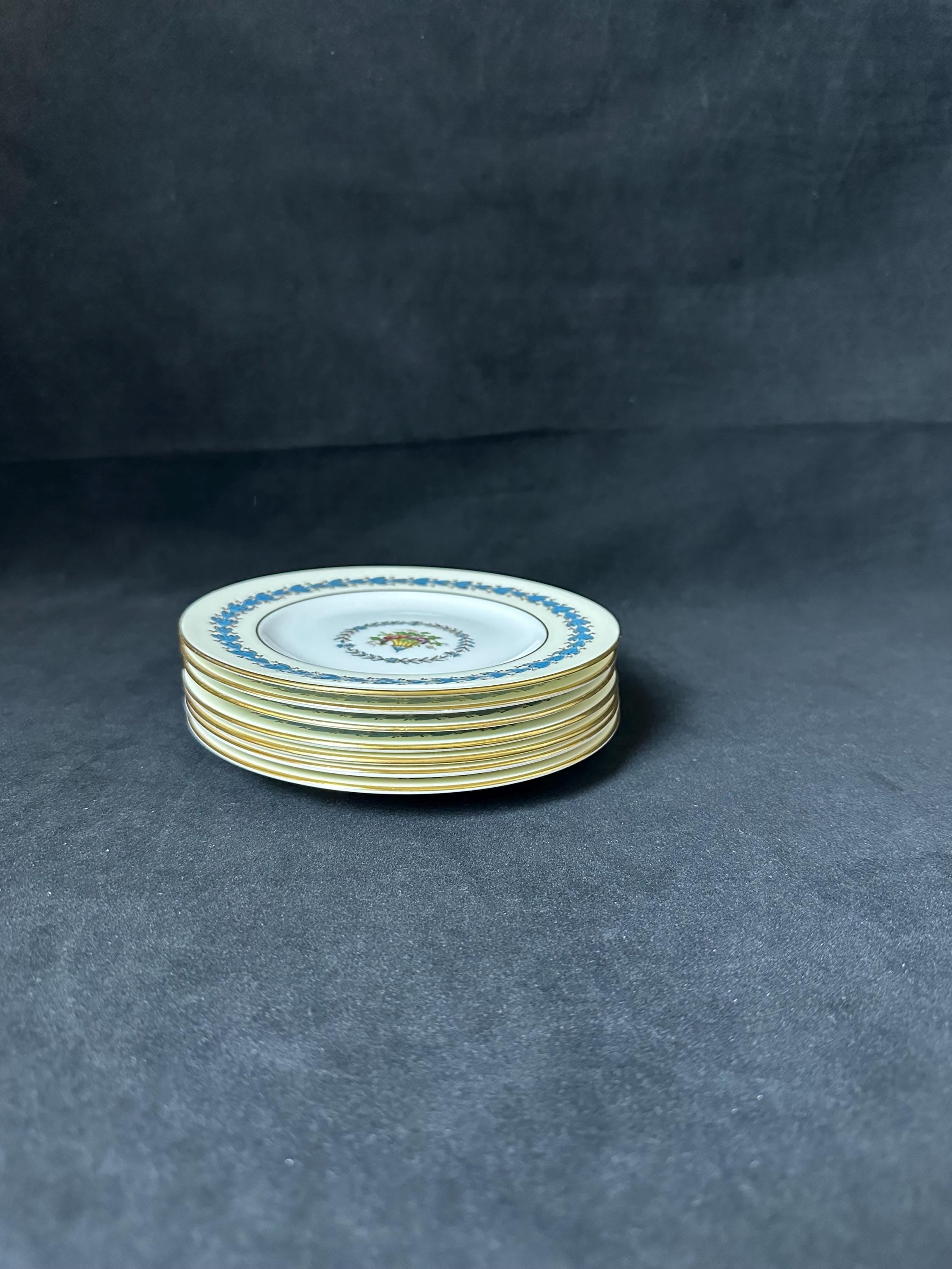 7 Wedgwood Appledore Bread Plates