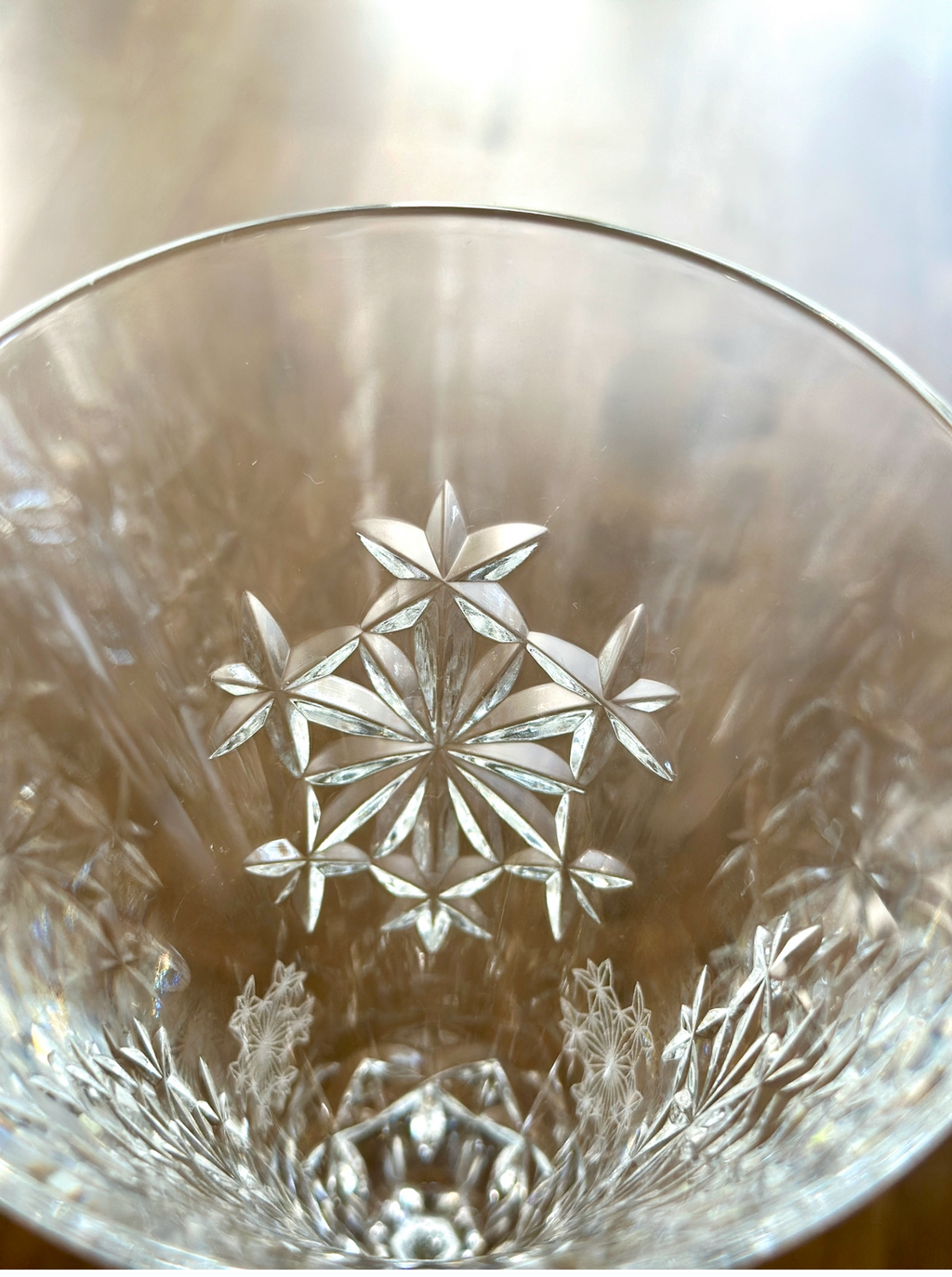 2 Waterford Crystal Snowflake Wishes Champagne Toasting Flutes