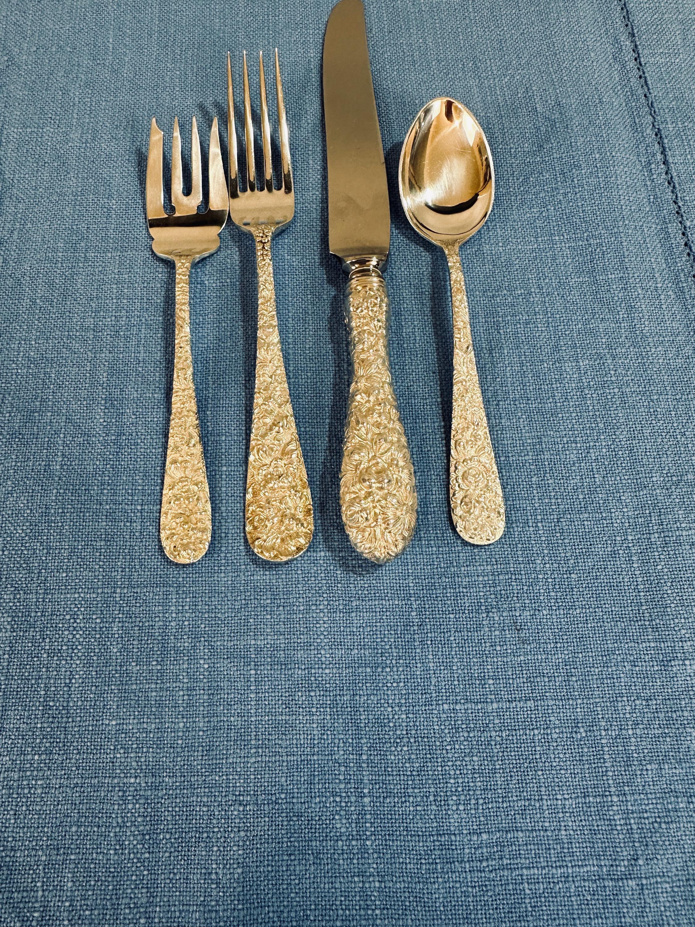 Stieff Rose Sterling Place Setting