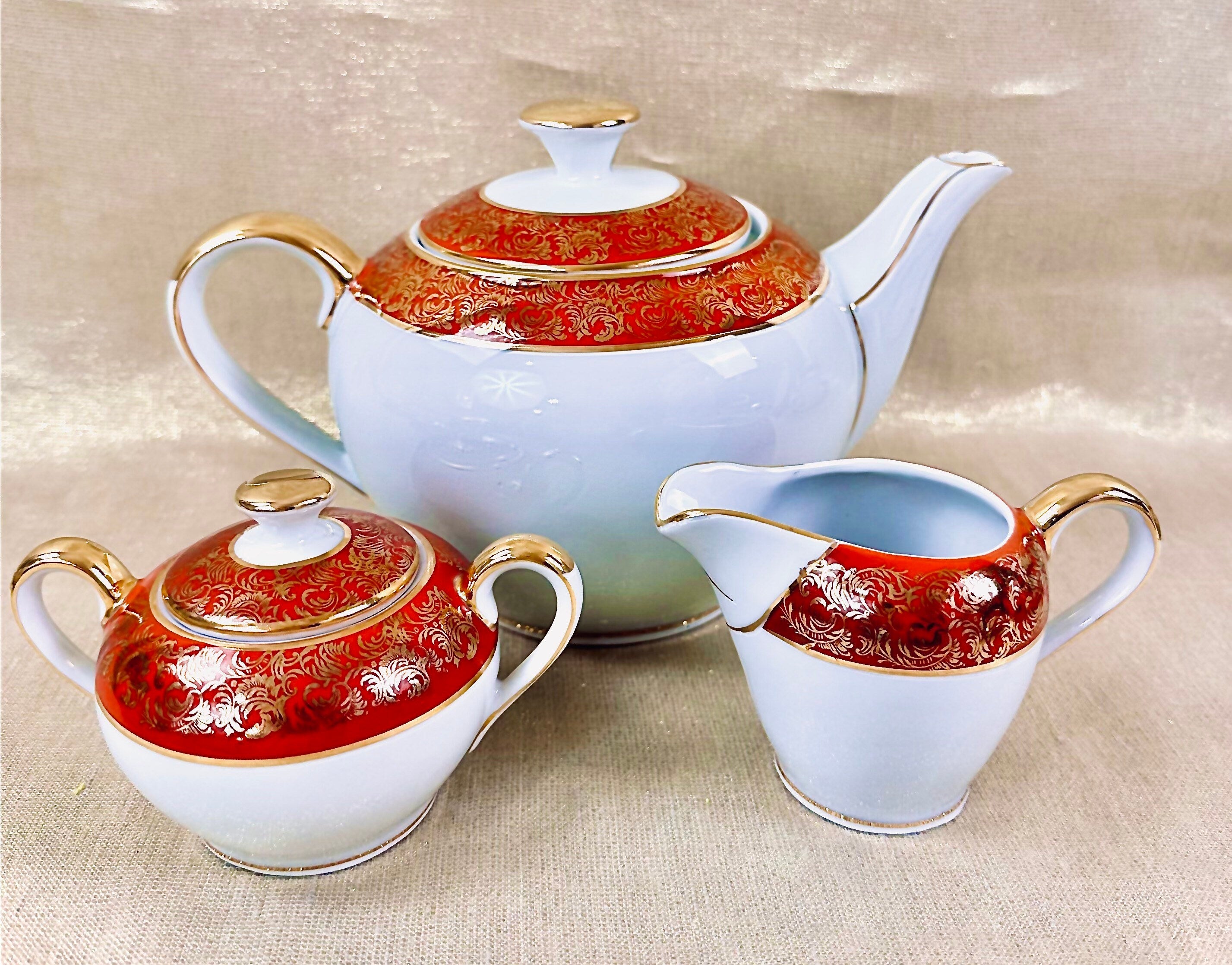 Lustreware Tea Set