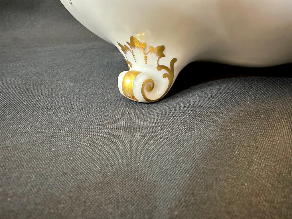 Old Abbey Limoges Covered Serving Bowl