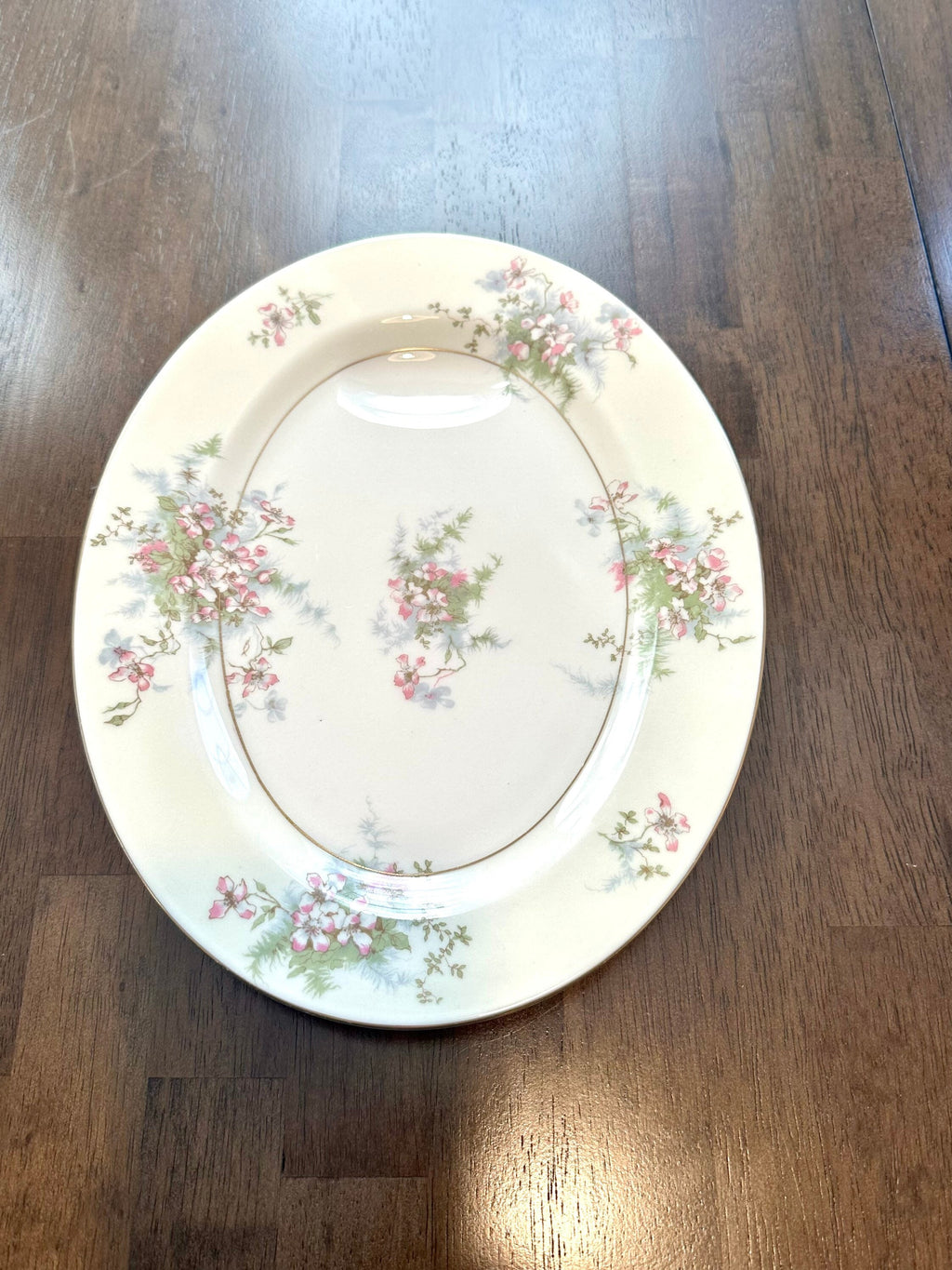 2 Haviland Apple Blossom Serving Platters