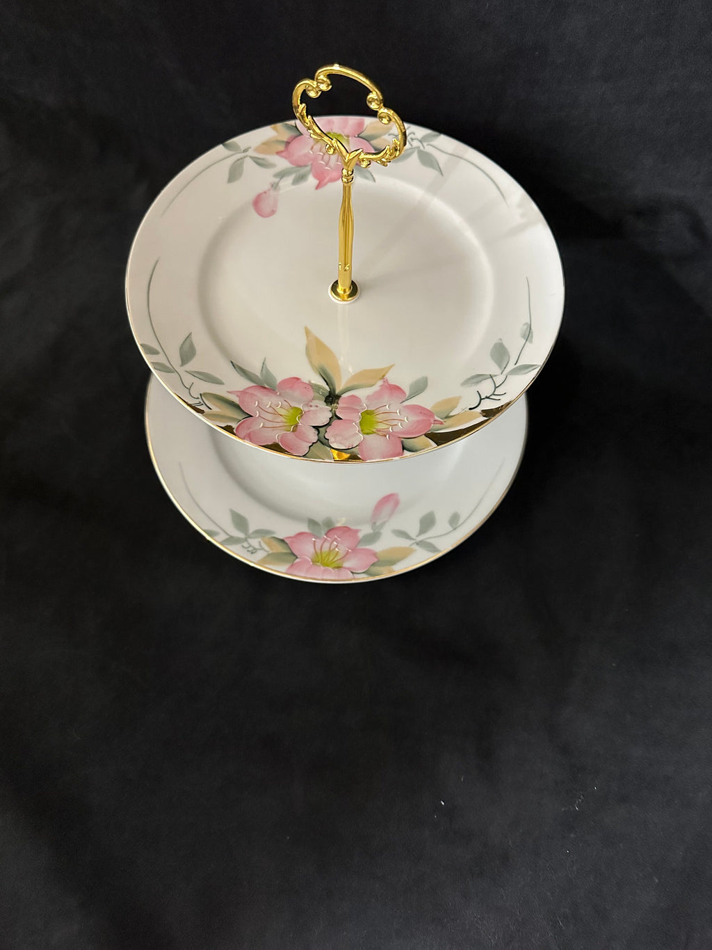 Noritake Azalea 2 Tiered Serving Tray