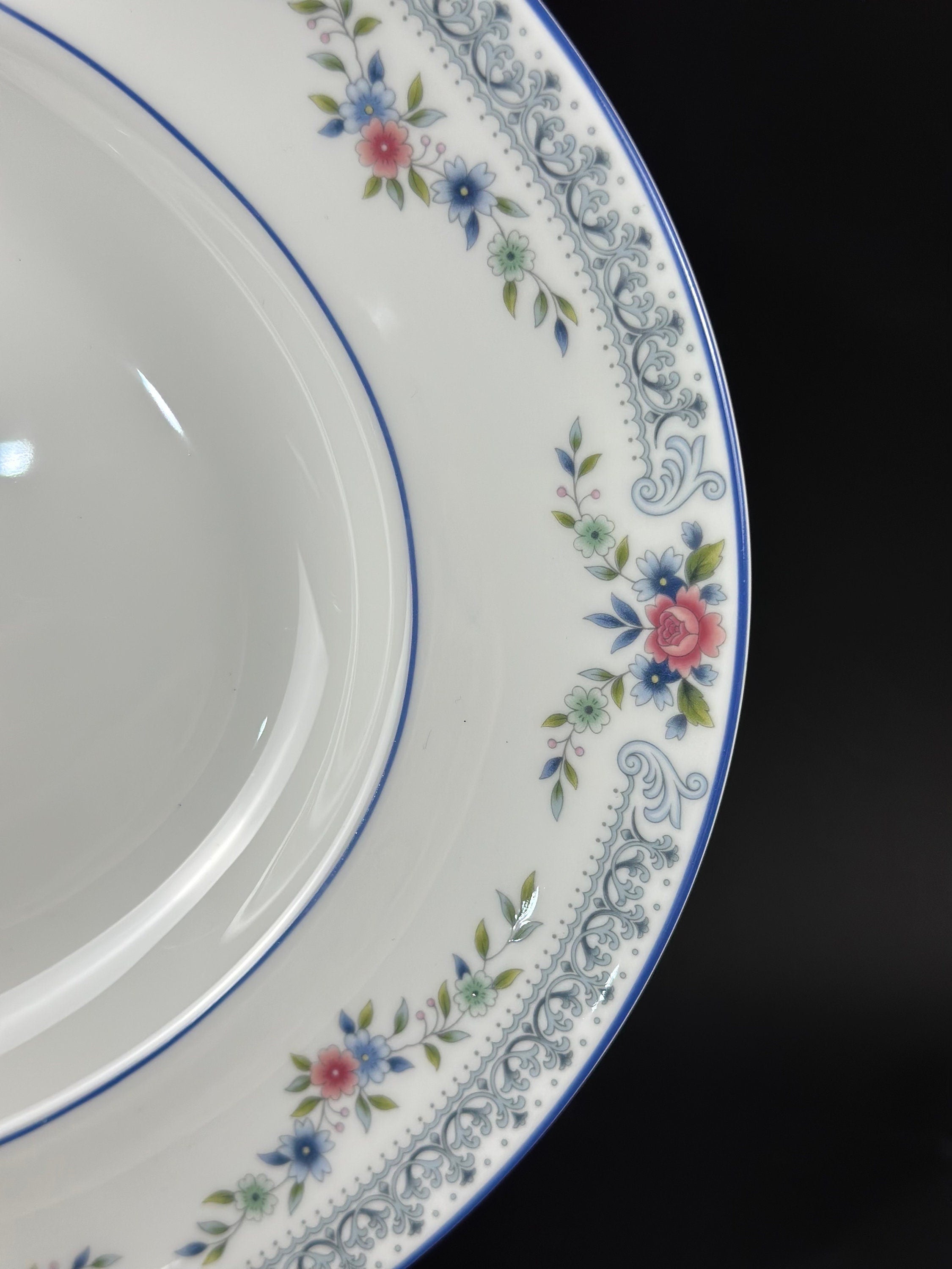 14” Wedgwood Platter in the Rosedale Pattern