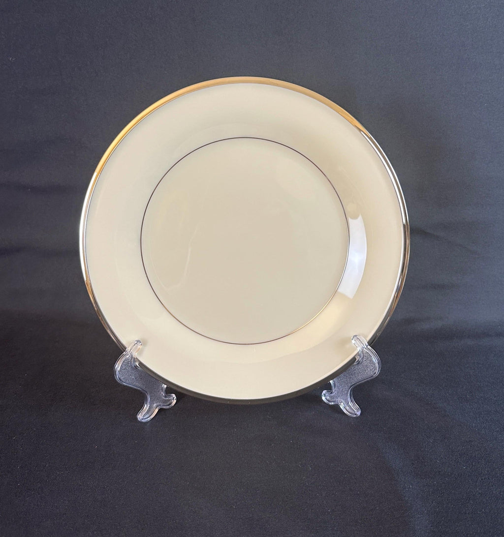 4 Lenox Solitaire Salad Plates