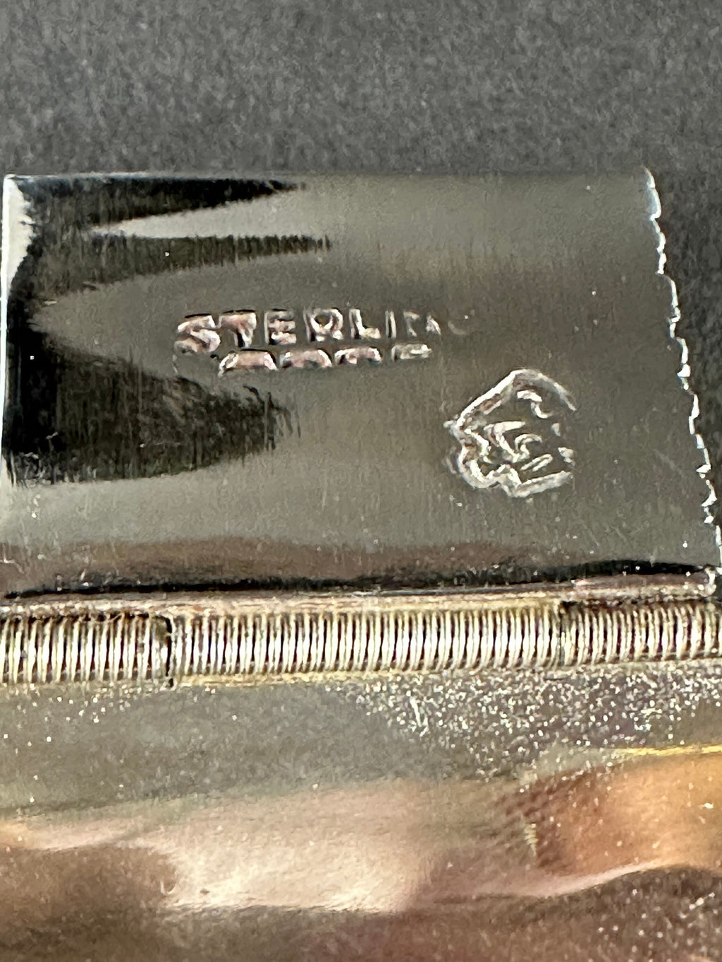 Thick Sterling Silver and Abalone  Bracelet