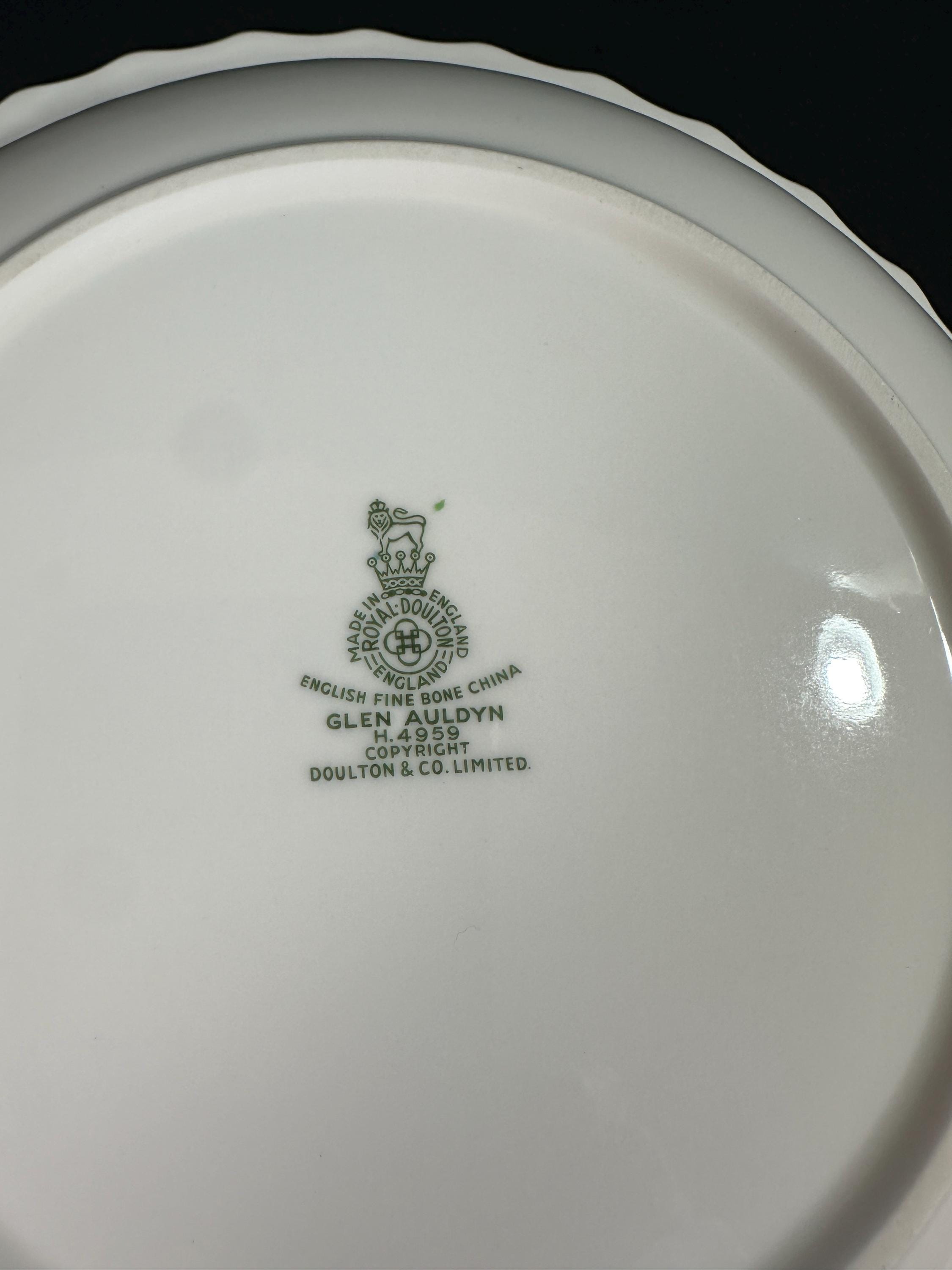 4 Place Settings of Royal Doulton Glen Auldyn