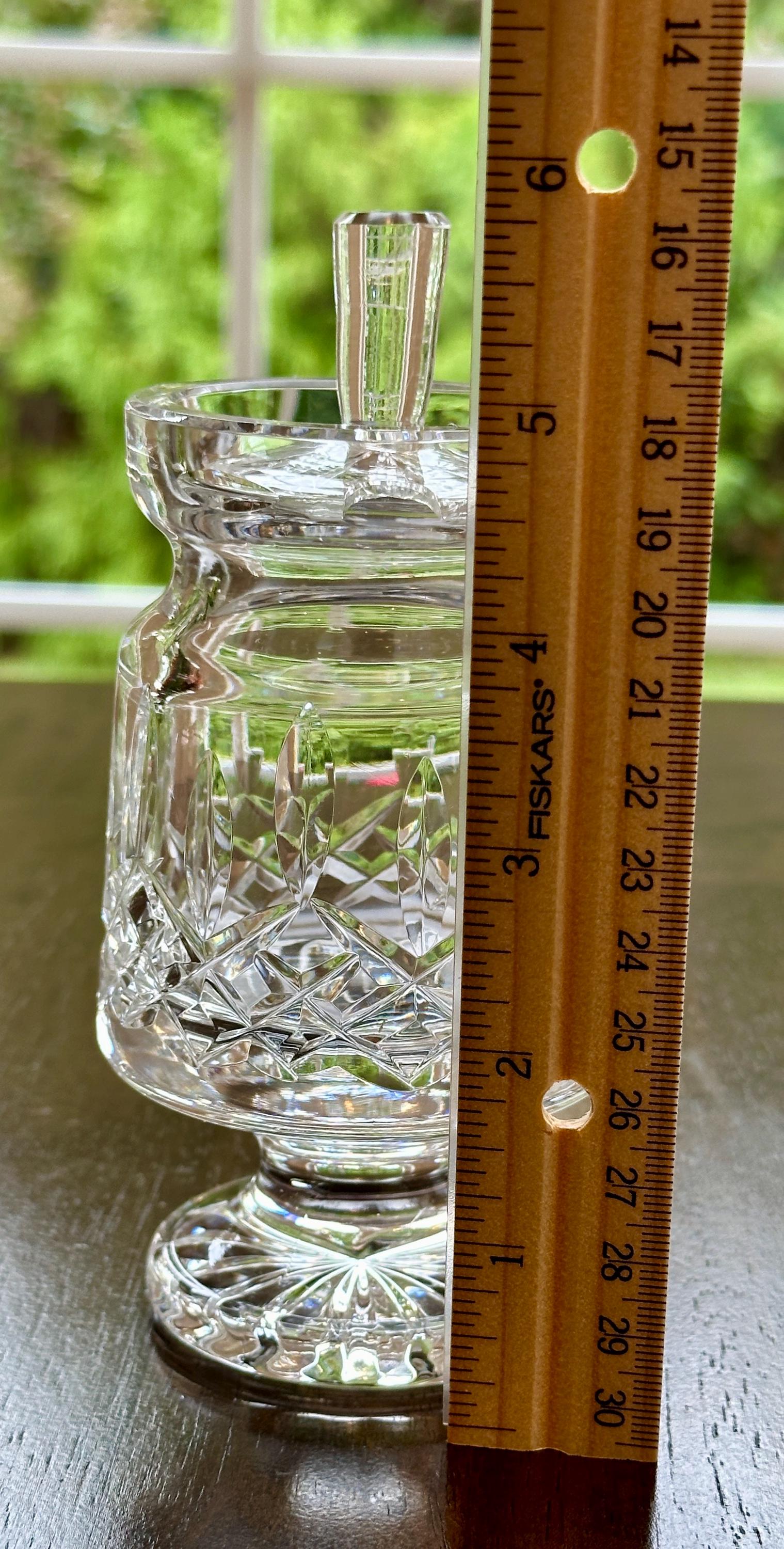 Waterford Jam Jelly Honey Crystal Jar