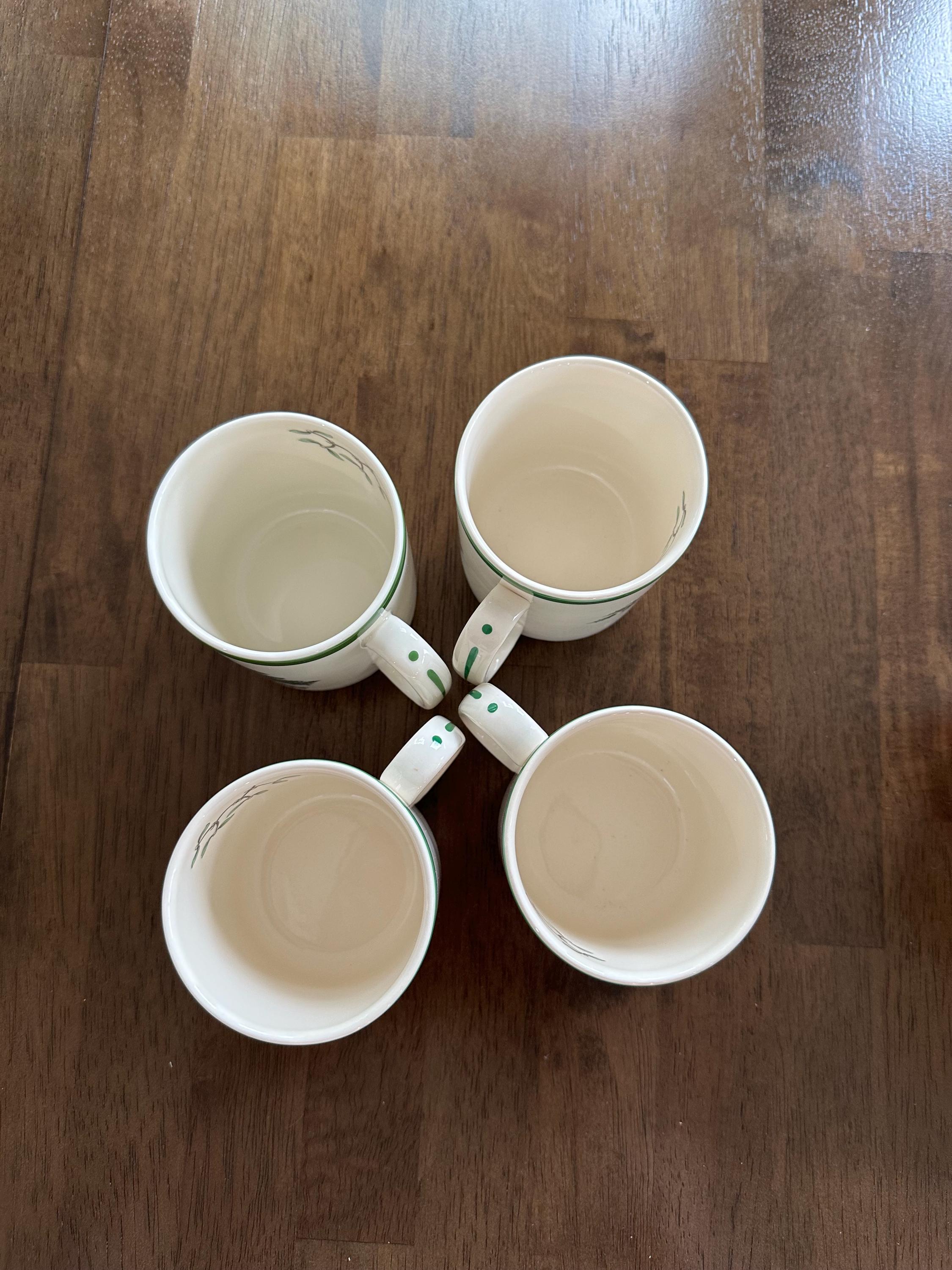 4 Waterford Powerscourt Claret Wine Glasses