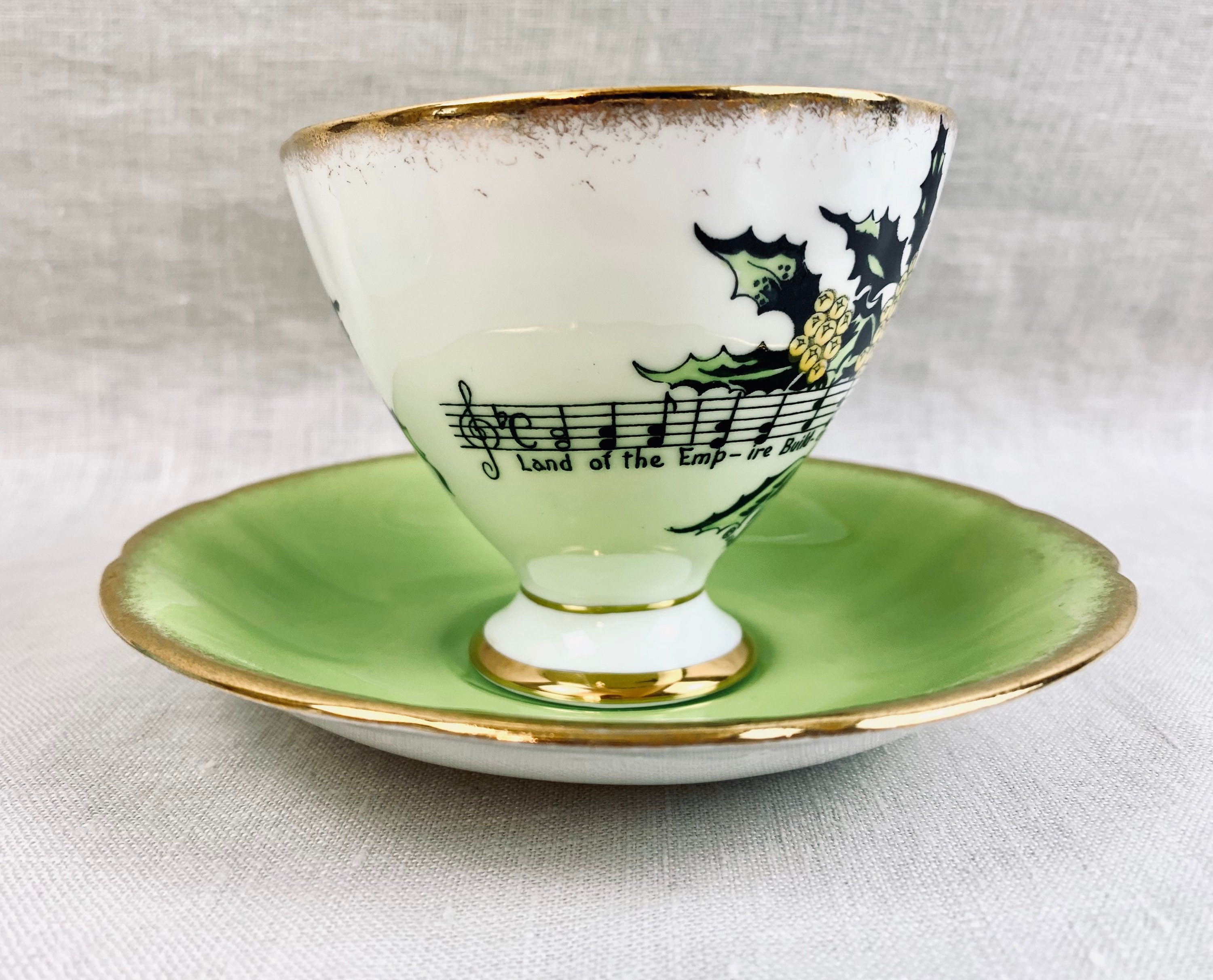 Taylor and Kent State Flower Teacup Oregon 1956