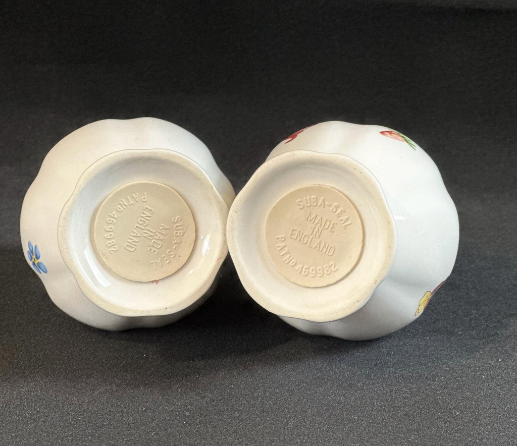 Johnson Brothers Fleurette Salt and Pepper