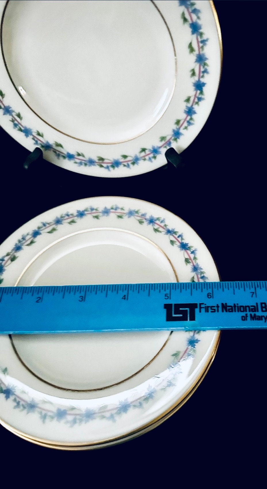 4 Lenox Caprice Bread Plates
