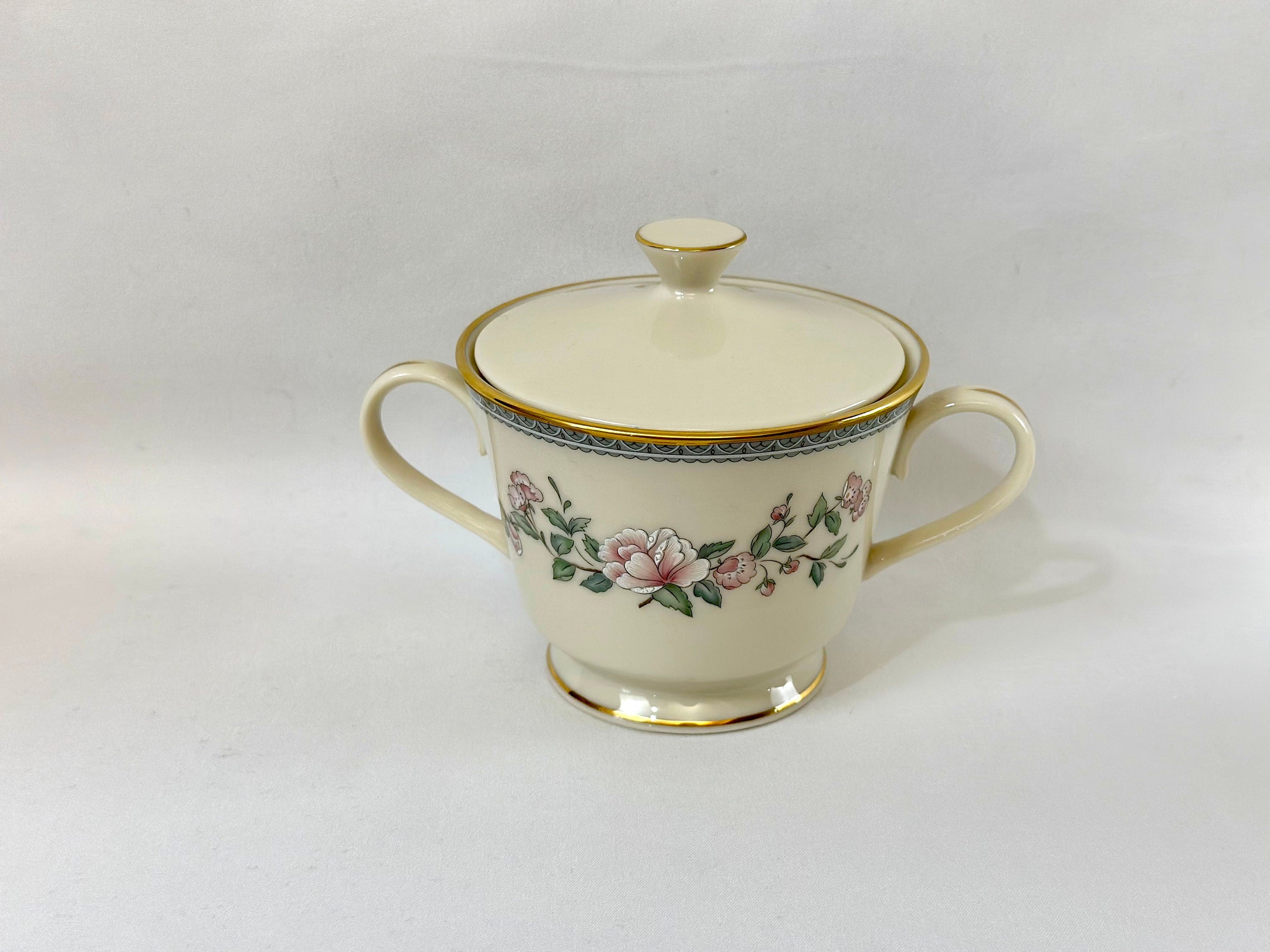 Lenox Serenade Creamer and Sugar Bowl