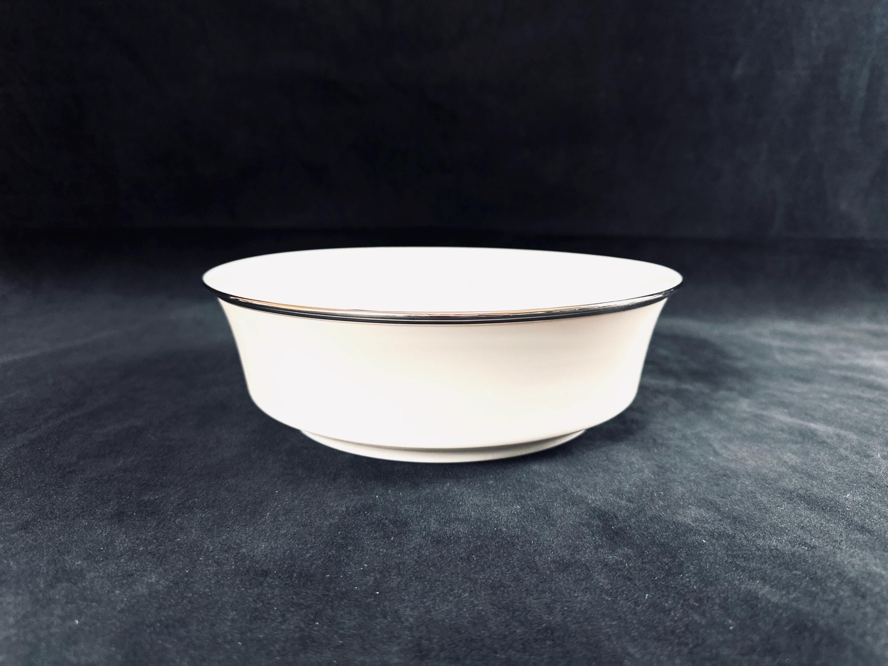 Lenox Solitaire Round Serving Bowl Salad Bowl