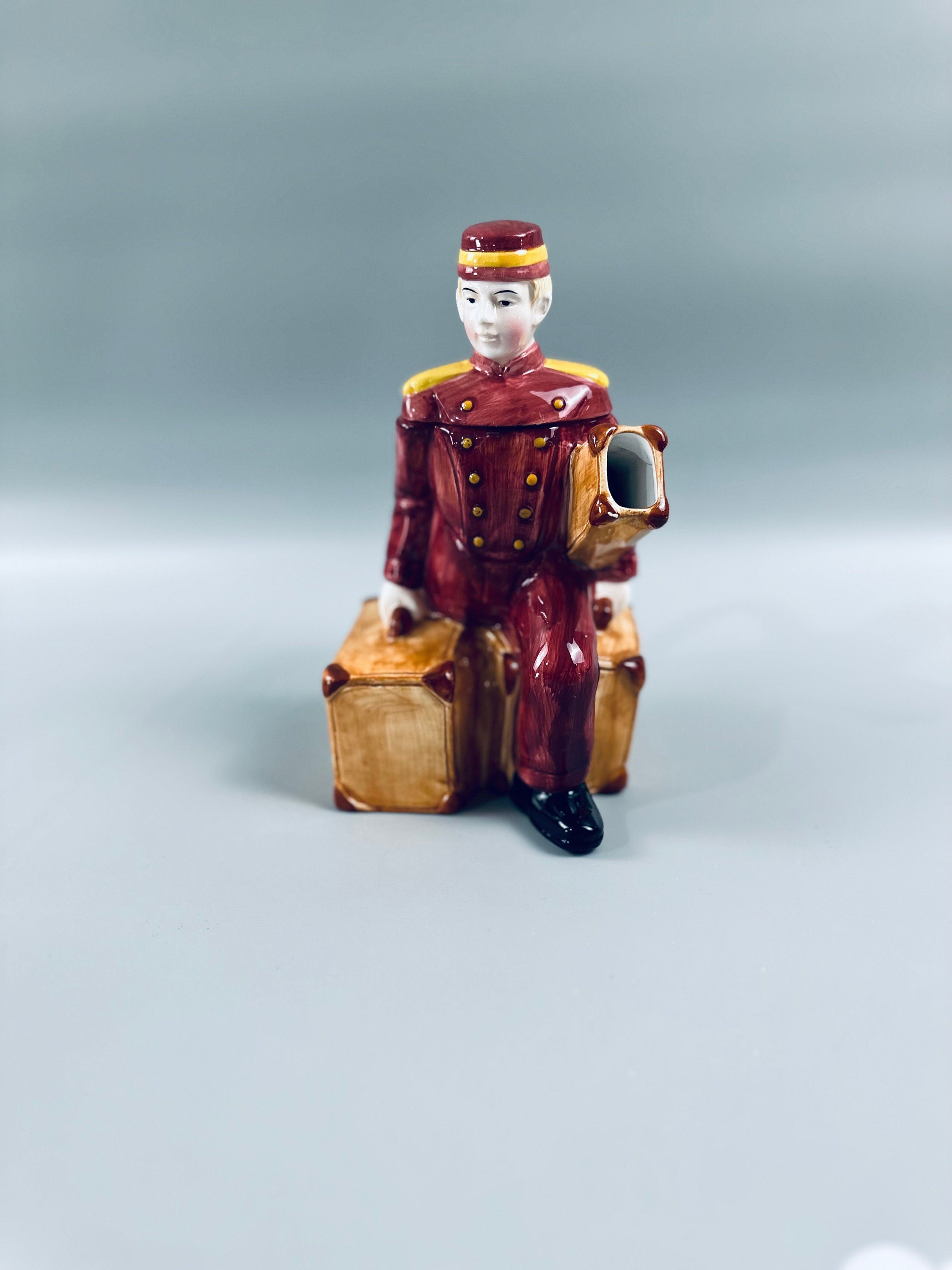 Adorable Bellhop Teapot