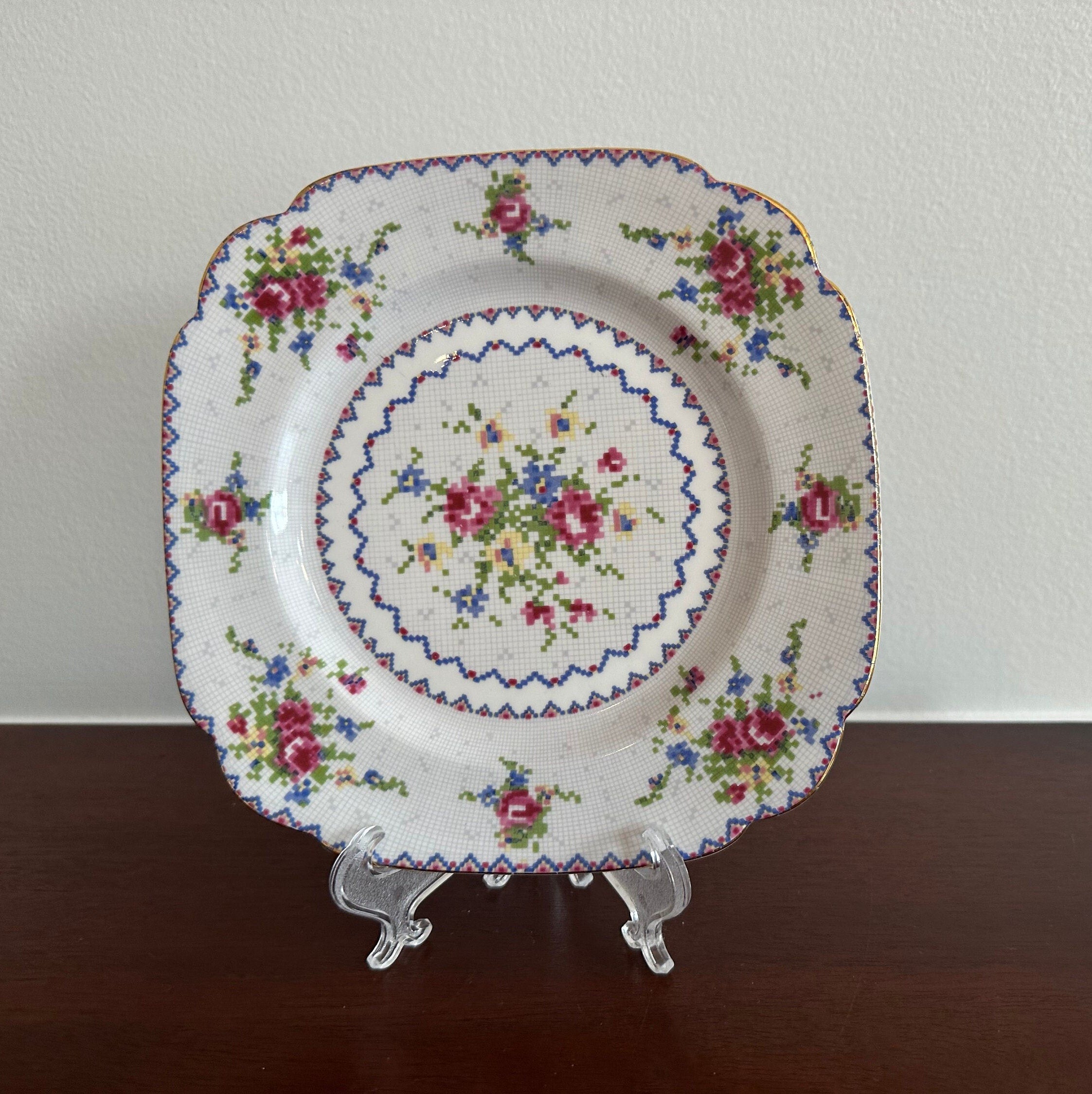 Royal Albert Petite Point Cake Plate