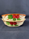 2 Franciscan Apple Serving Bowls