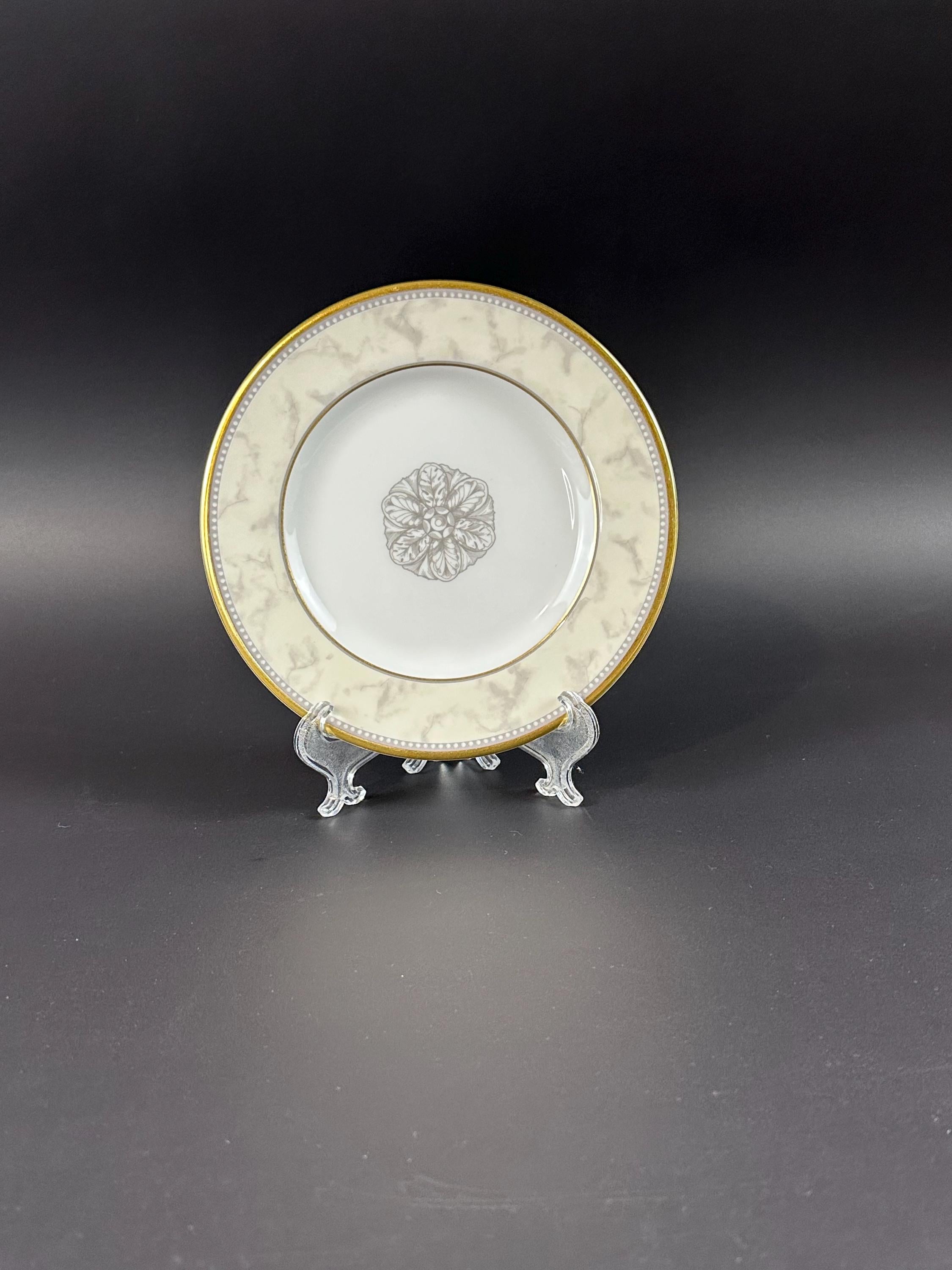 4 Royal Doulton Naples Bread Plates