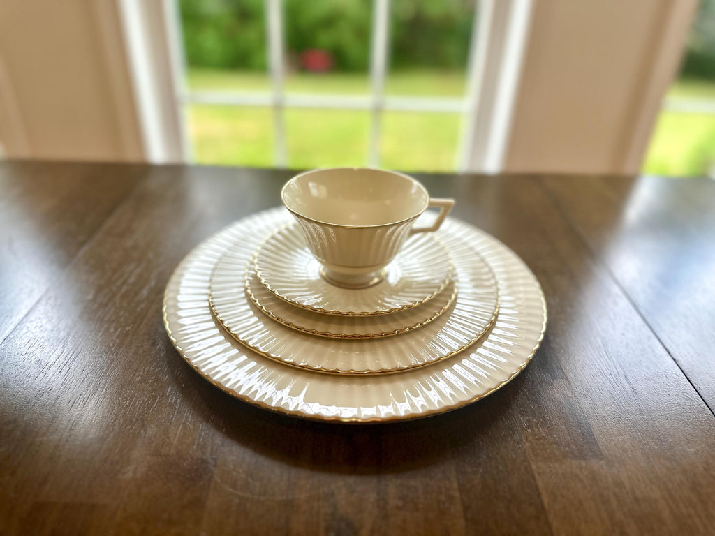 Lenox Citation Gold 5 Piece Place Settings