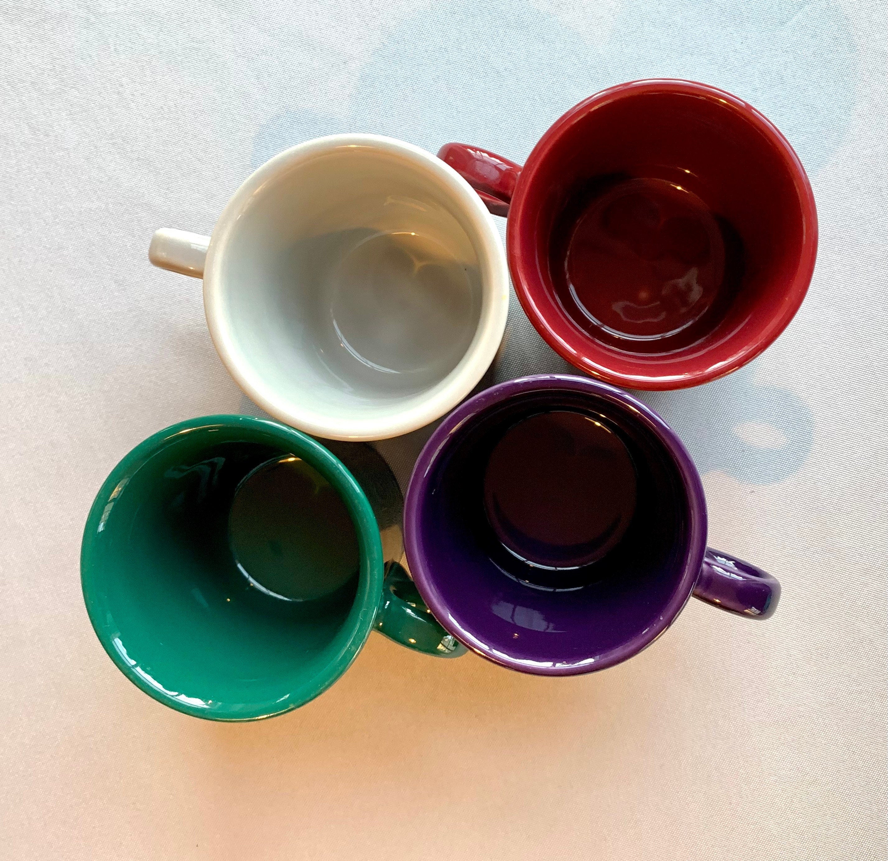 4 Fiesta Coffee Mugs