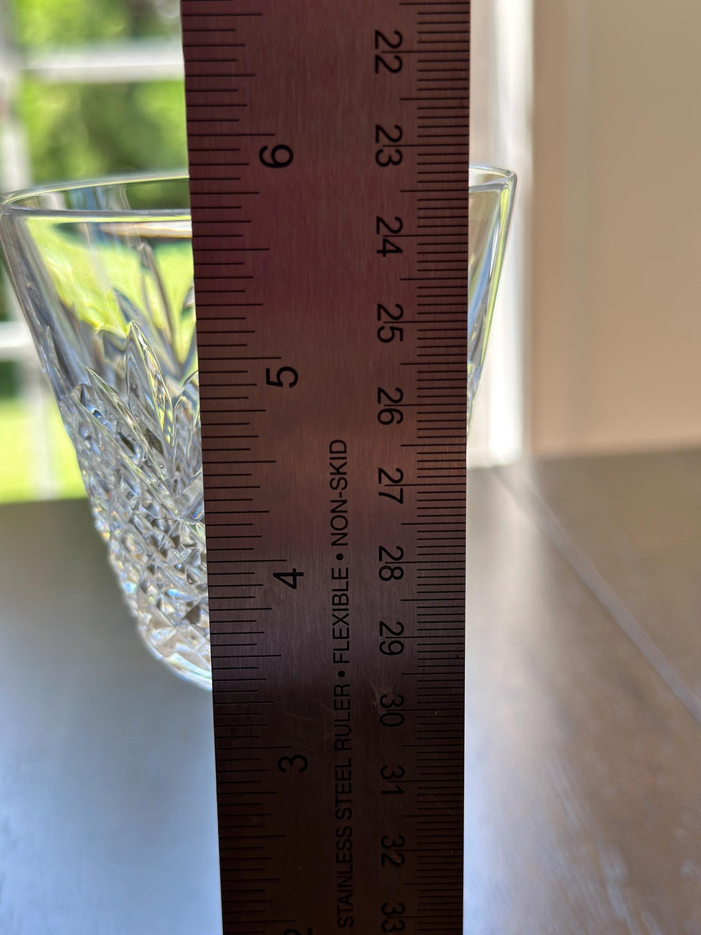 4 Waterford Crystal Claret Glasses