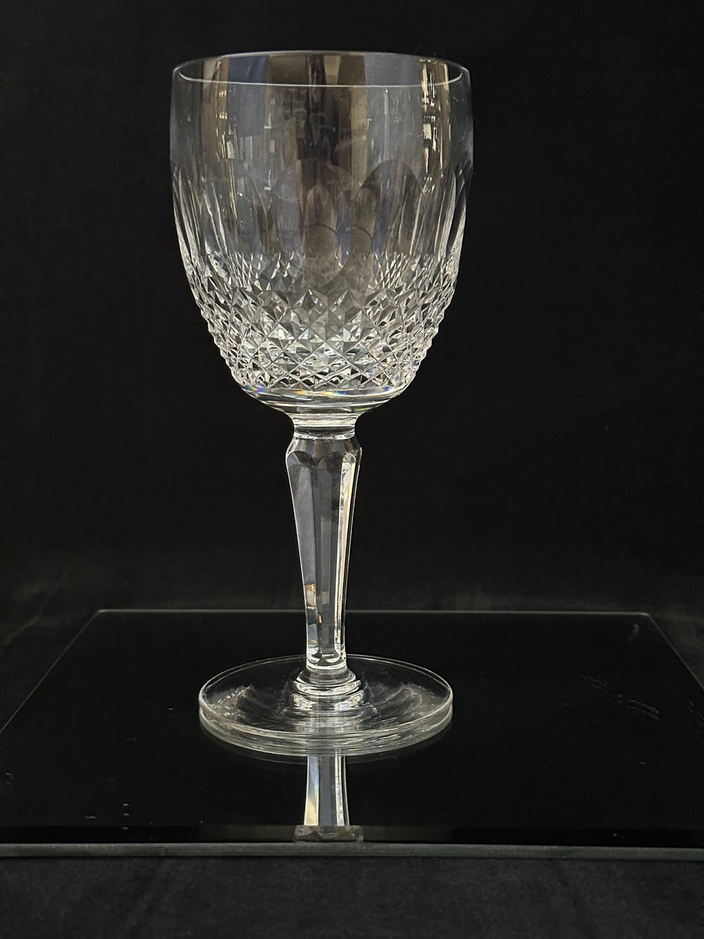 4 Waterford Crystal Tall Colleen Water Goblets