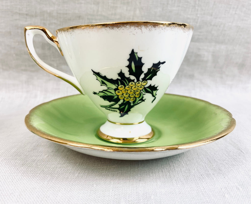 Taylor and Kent State Flower Teacup Oregon 1956