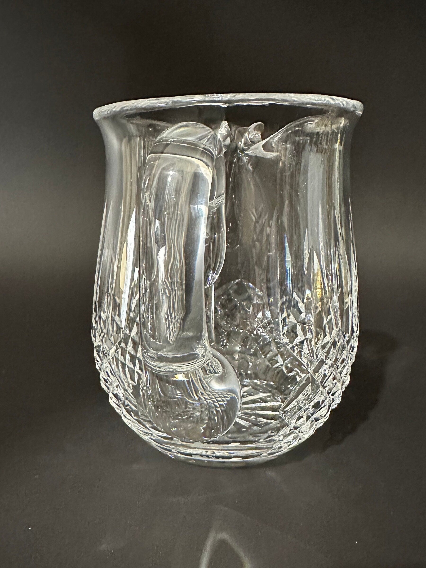 Waterford Crystal Pitcher in the Lismore Pattern