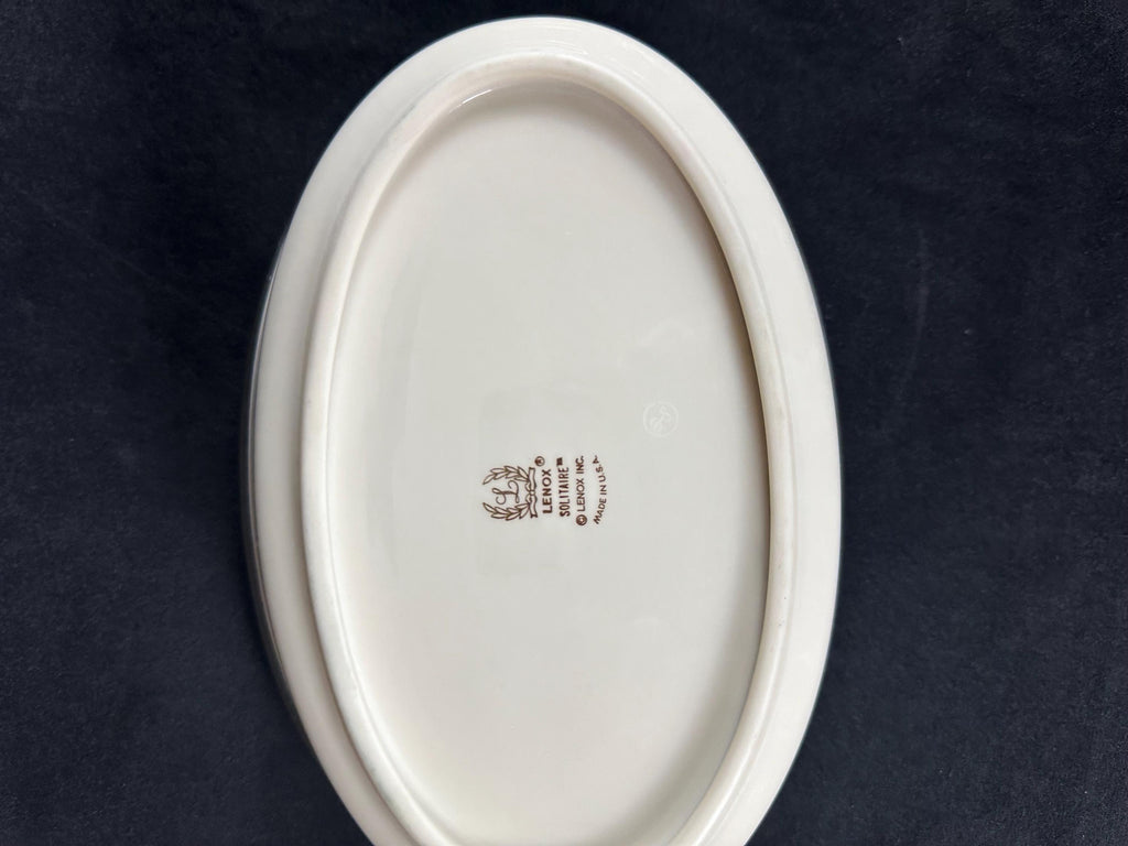 Lenox Solitaire Oval Serving Bowl