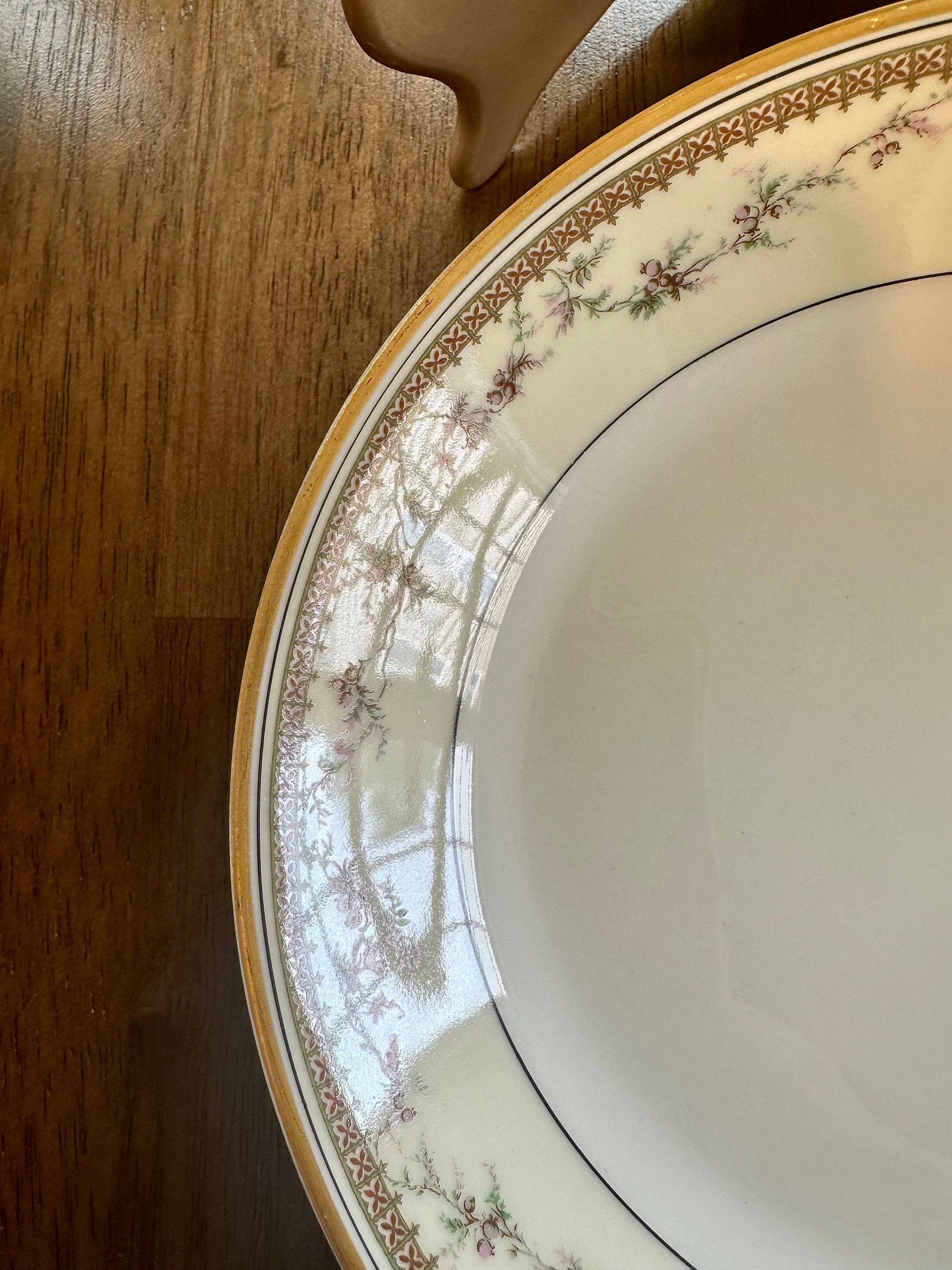 4 Haviland Limoges Yale Soup Bowls