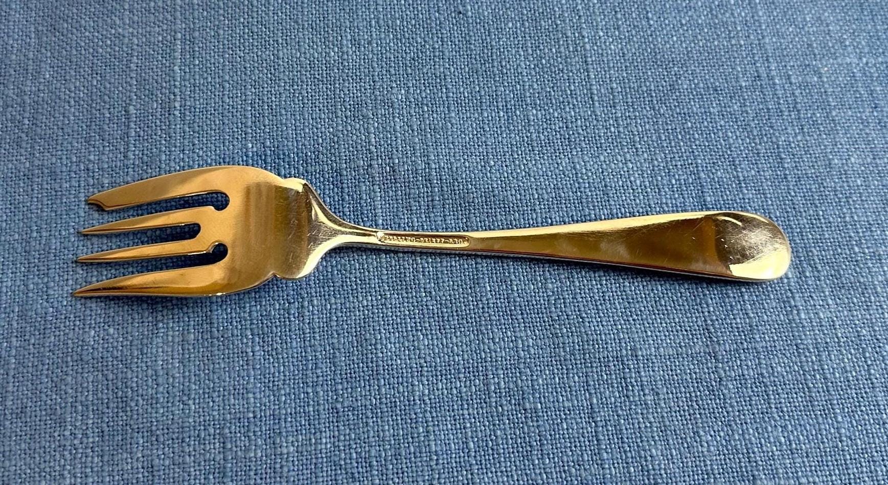 Stieff Rose Sterling Salad Fork