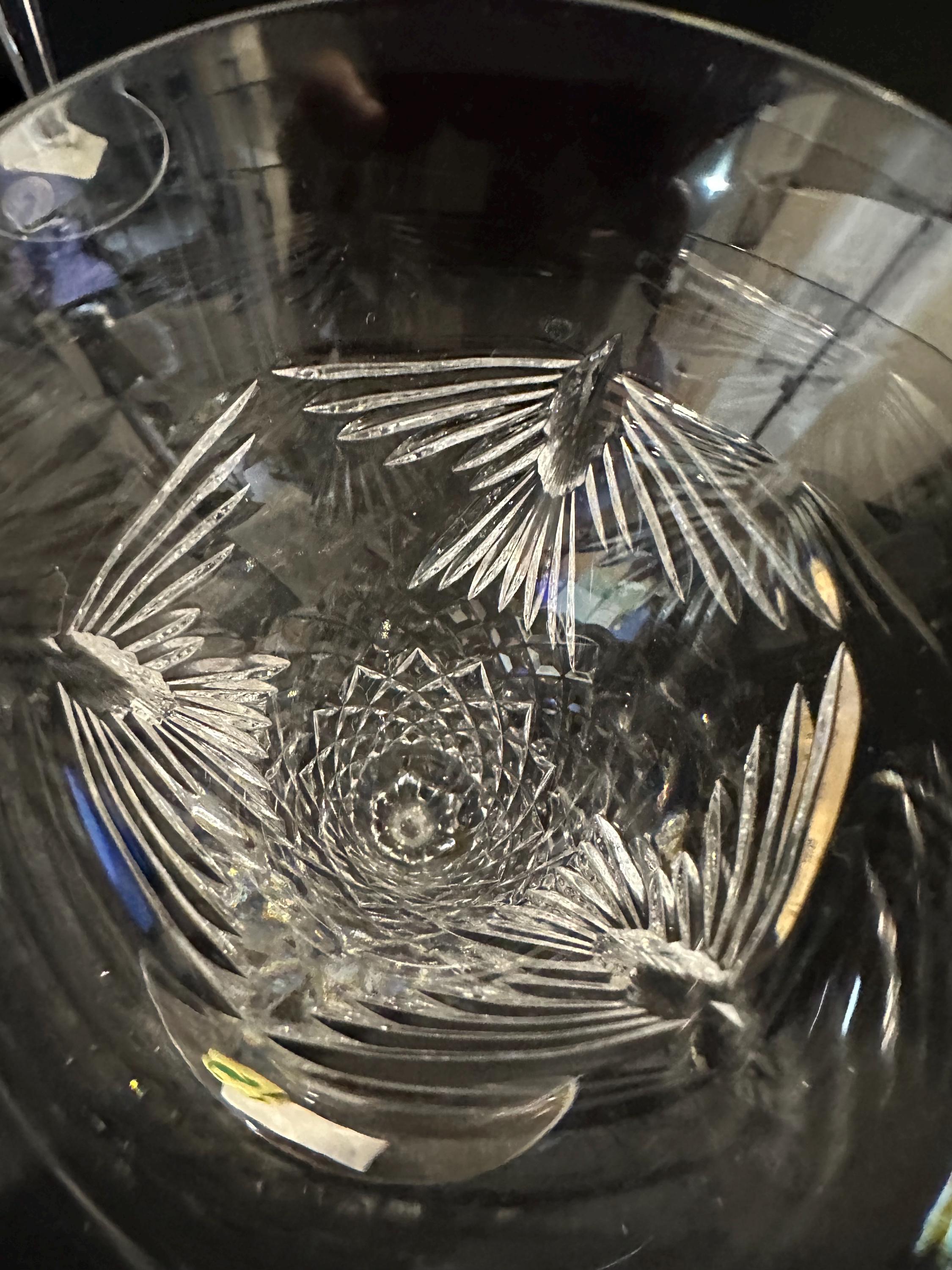Waterford Crystal Millenium Toasting Flutes Peace and Prosperity