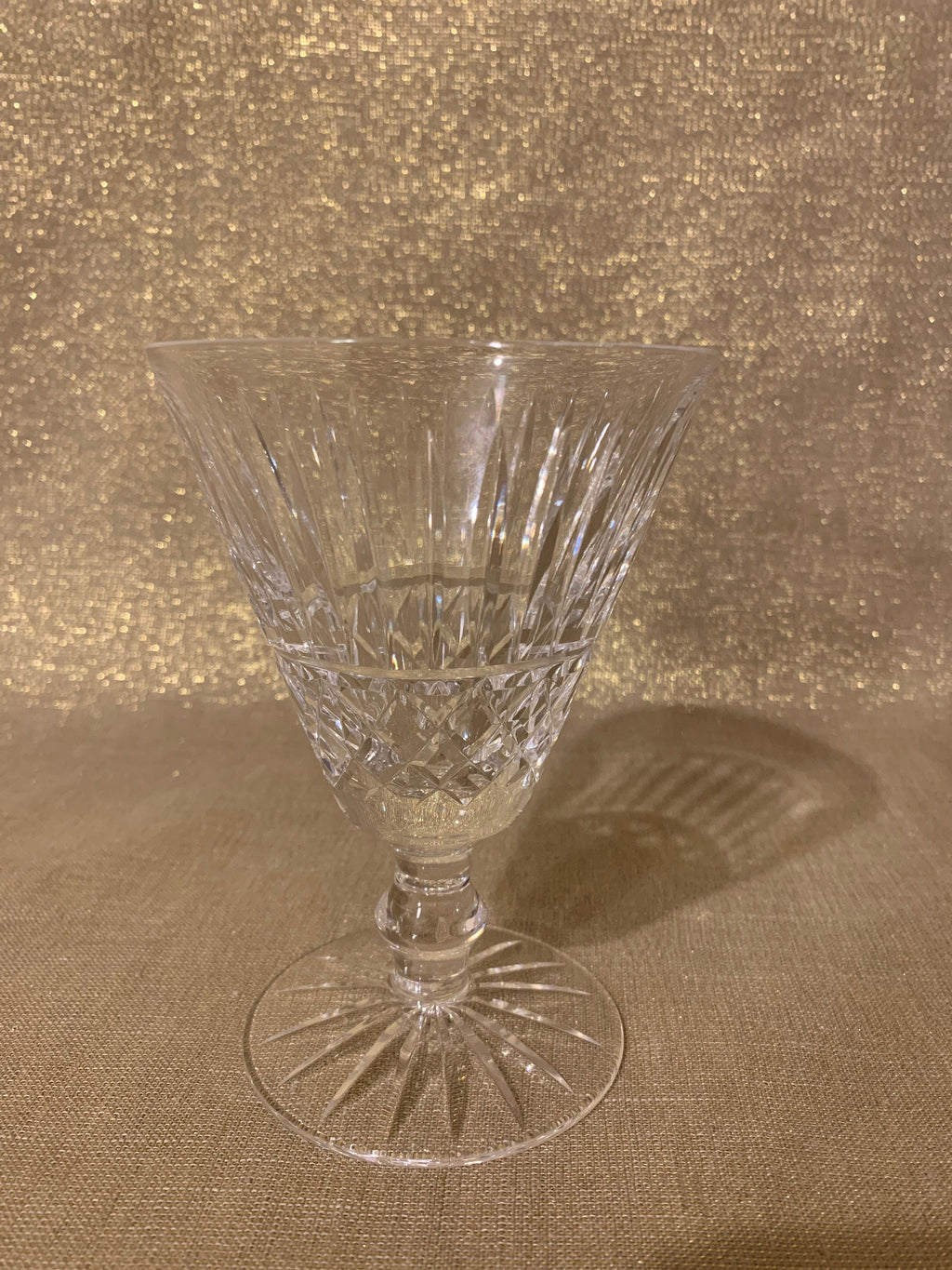 4 Waterford Crystal Tramore Water Goblets